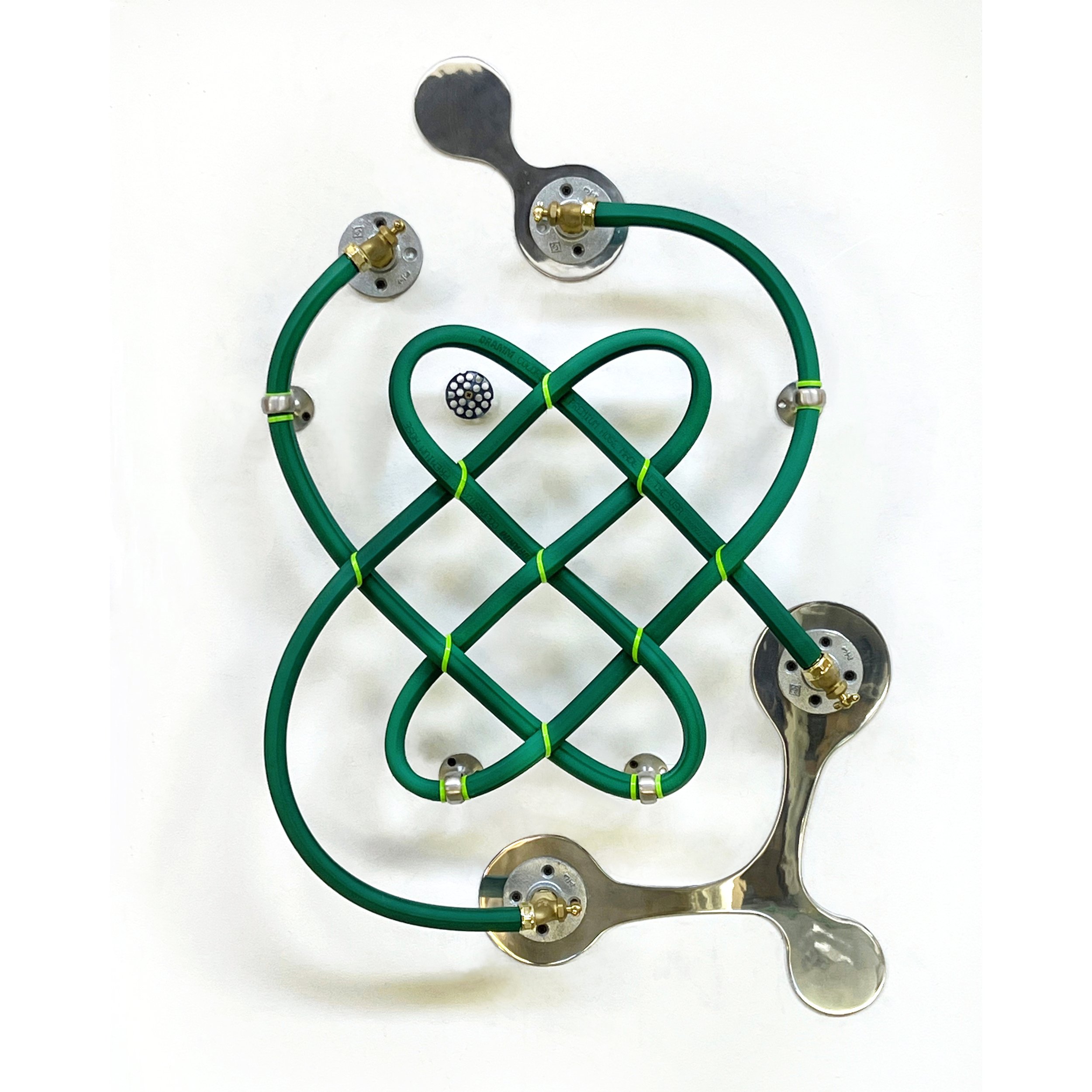 Green Triangle Molecular Loop Knot