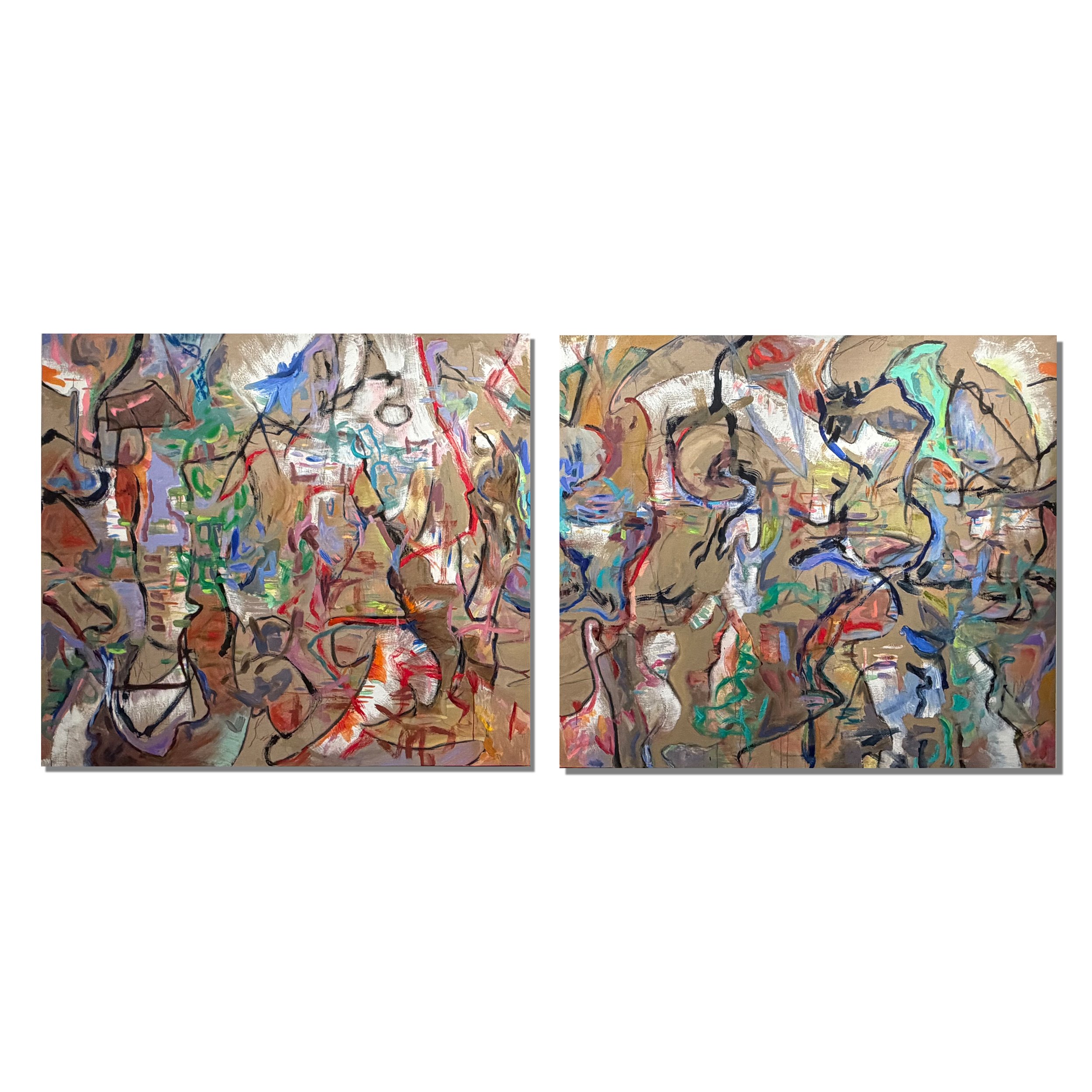 Ginny_Sykes_Hot Jazz_Dyptych.jpg (Copy)