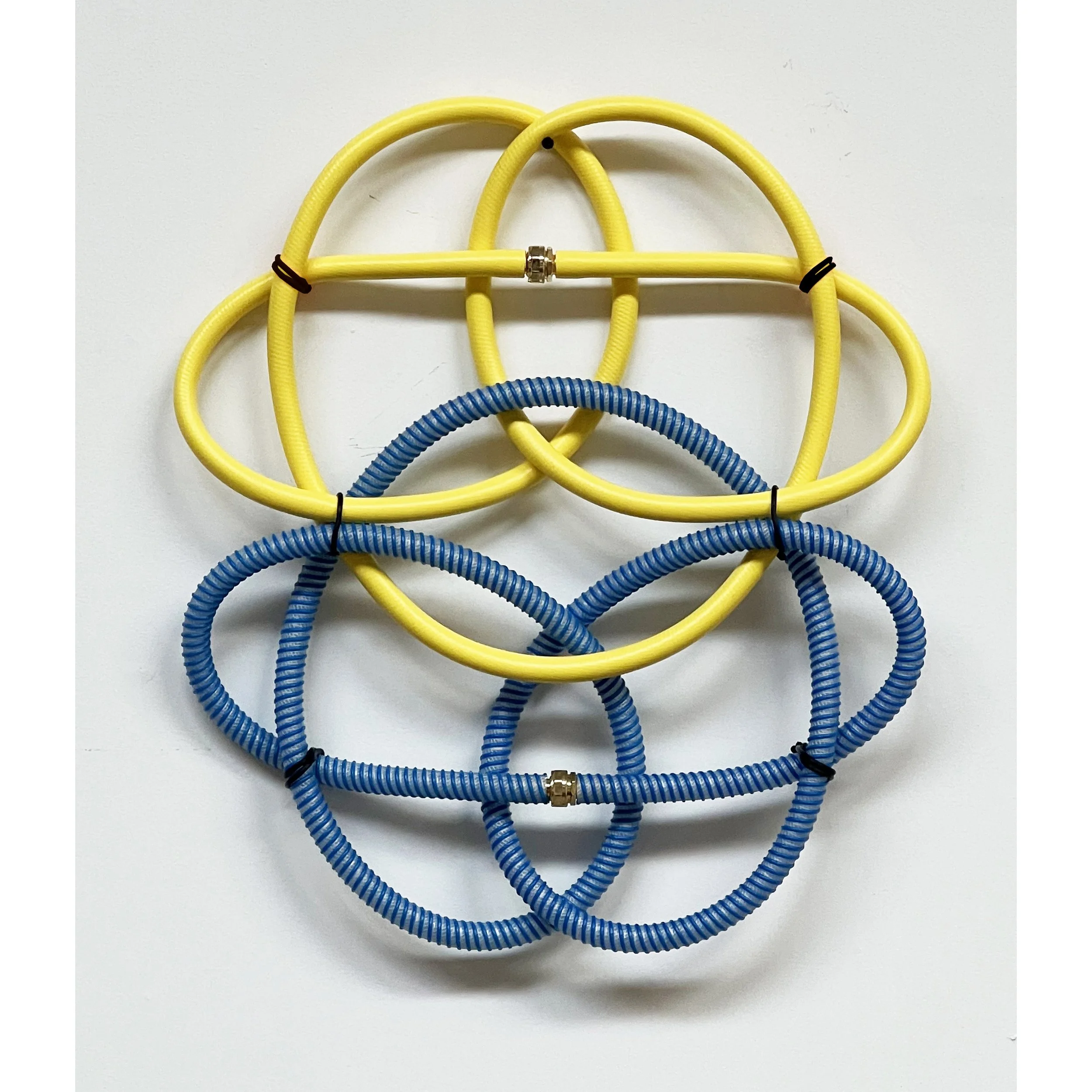 Planets Collide (Yellow and Blue) Knot