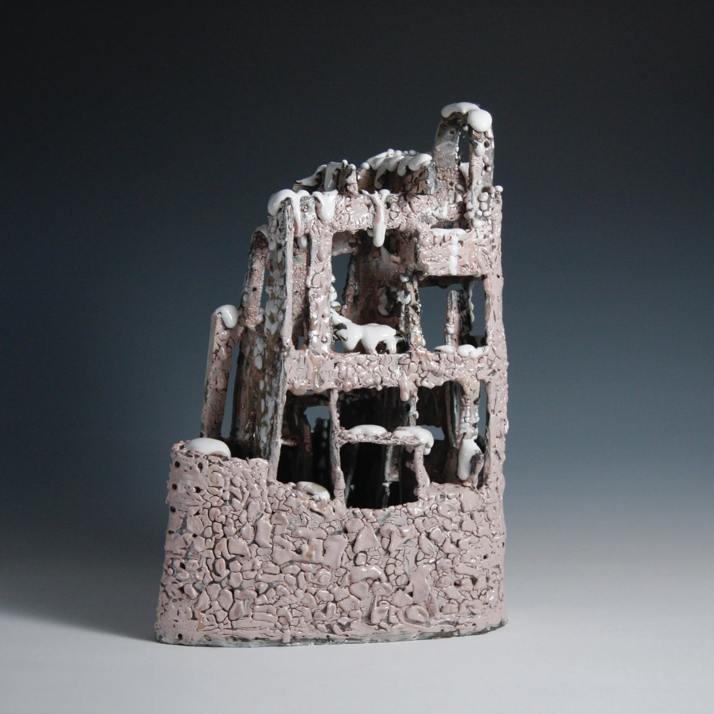 Pink/White Scaffolding