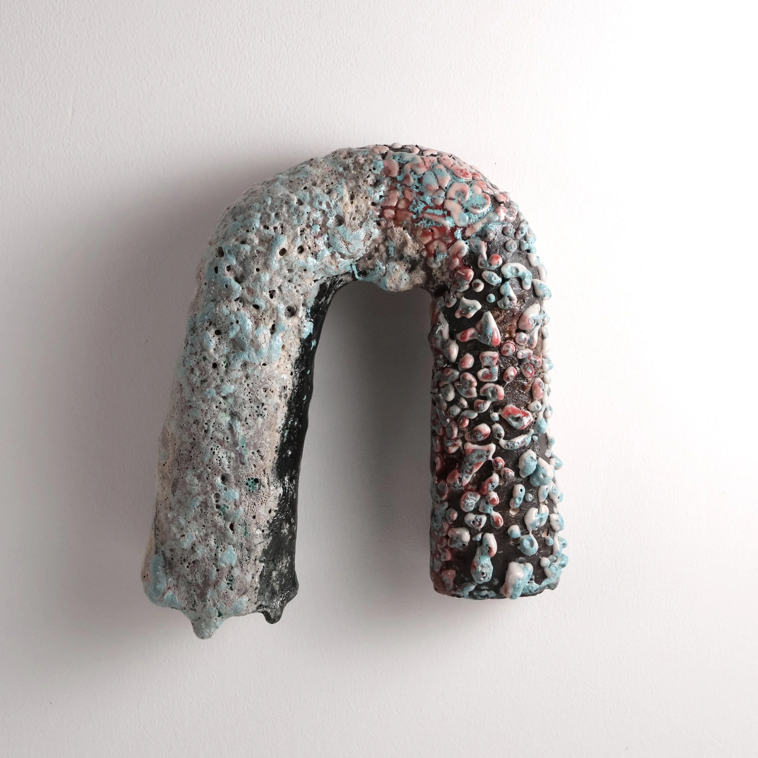Blue Textured Arch