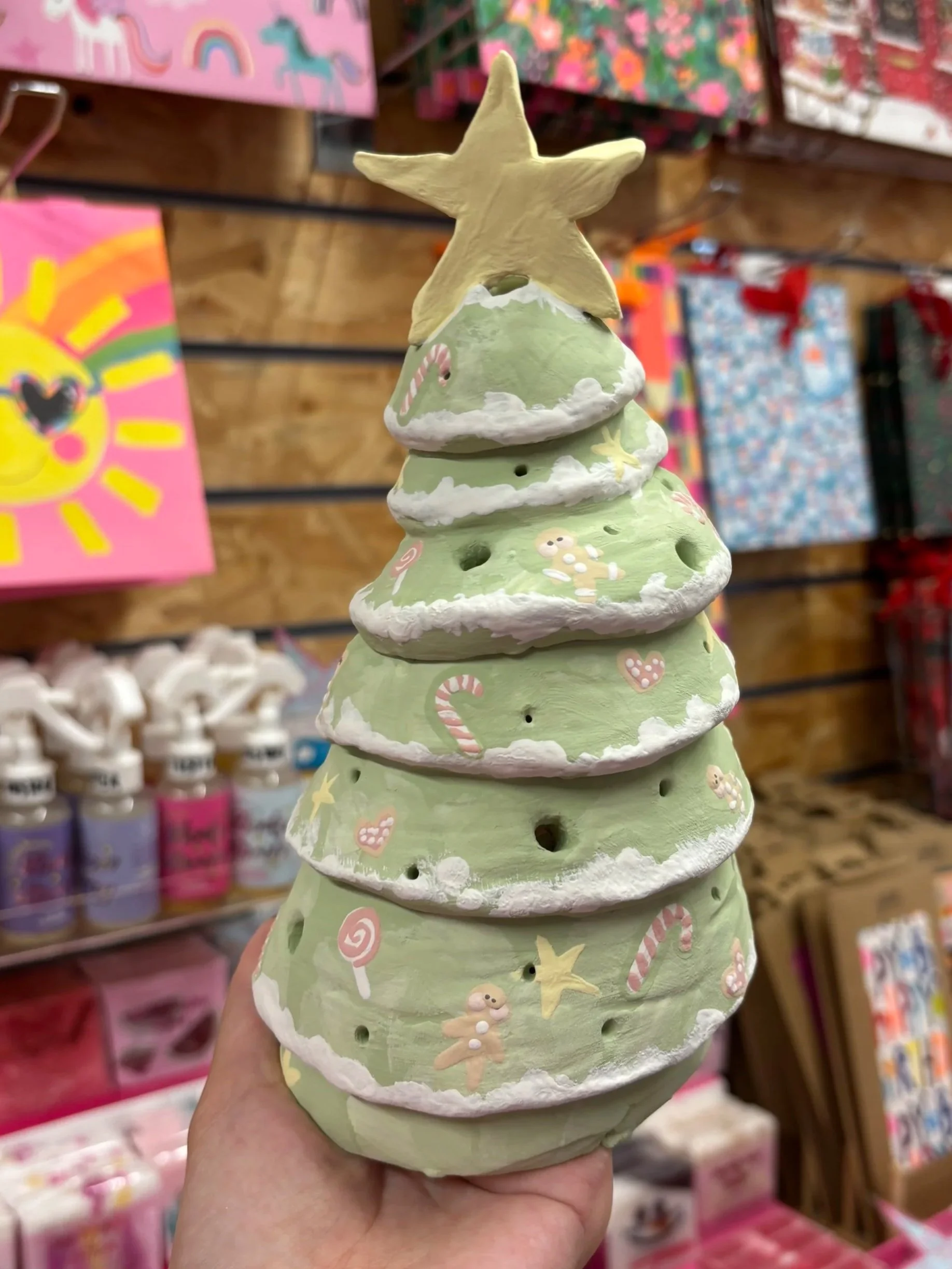 Christmas Tree T-Light/Lantern