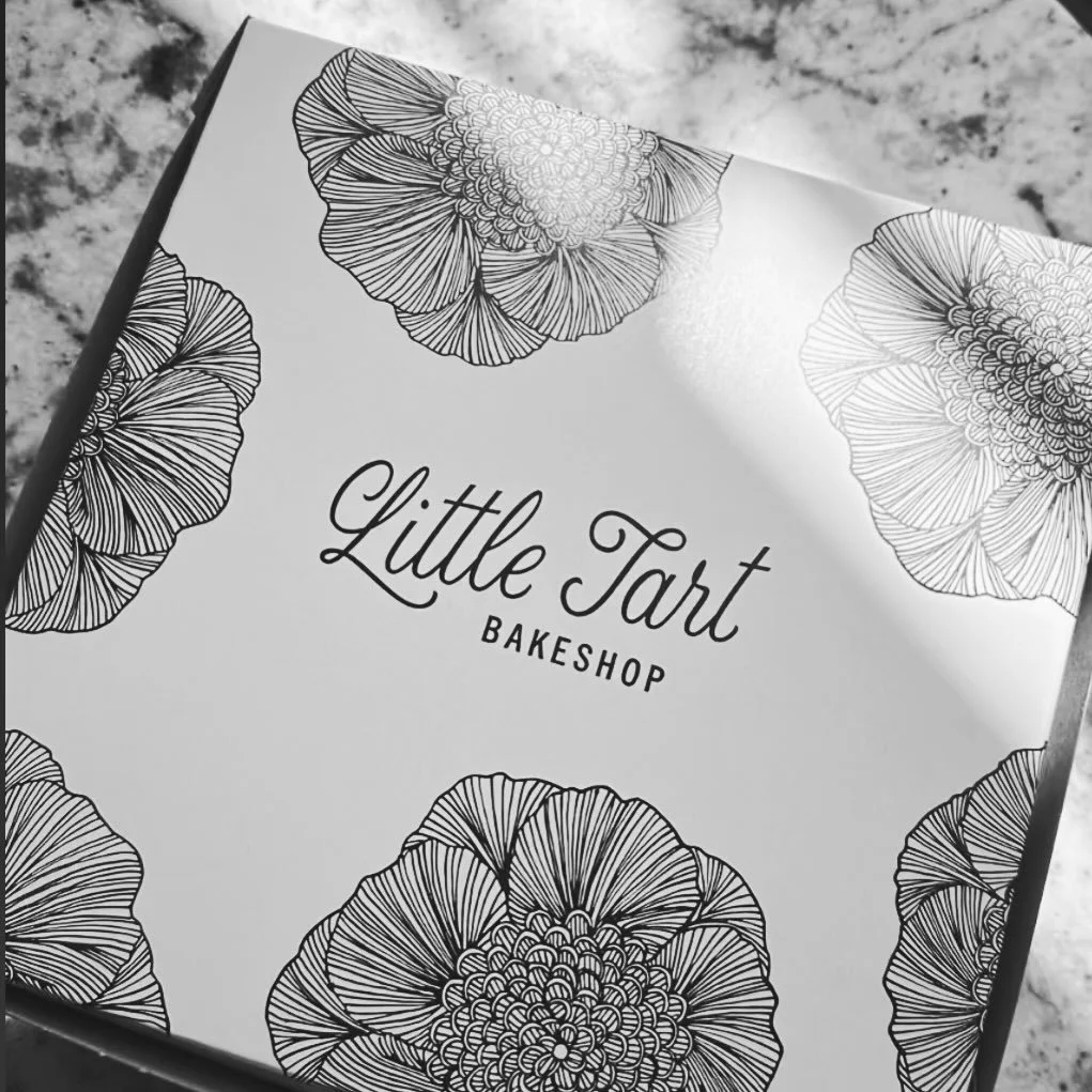 Boxes for @littletartbakeshop