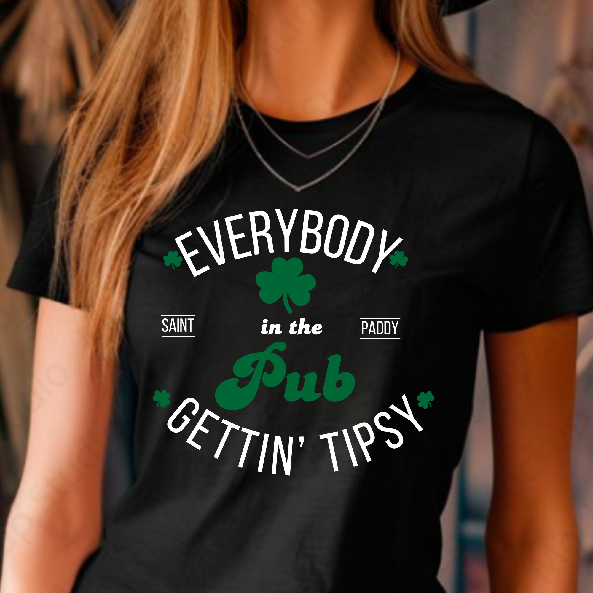 St. Patrick’s Day Shirt - Funny "Everybody in the Pub Gettin’ Tipsy" Tee | Irish Party Outfit 🍀