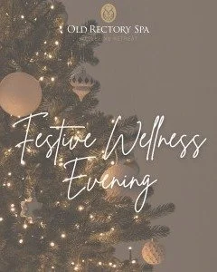 ⏰ Need a break before Christmas chaos begins?

Our Festive Wellness Evening is the perfect way to relax, reset, and enjoy some much-needed &ldquo;you time.&rdquo; Treat yourself to a mini treatment of your choice, learn simple self-care techniques fr