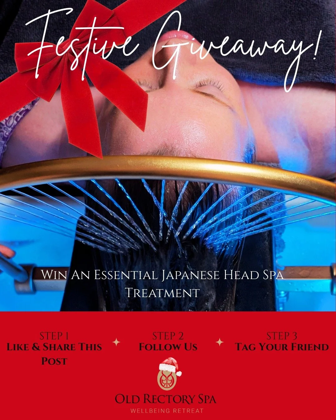 FESTIVE GIVEAWAY! 🎁

We&rsquo;re kicking off December by giving away FOUR of our most popular treatments - starting with a 45-minute Essential Japanese Head Spa worth &pound;67! 

To enter, simply like &amp; share this post, make sure you&rsquo;re f