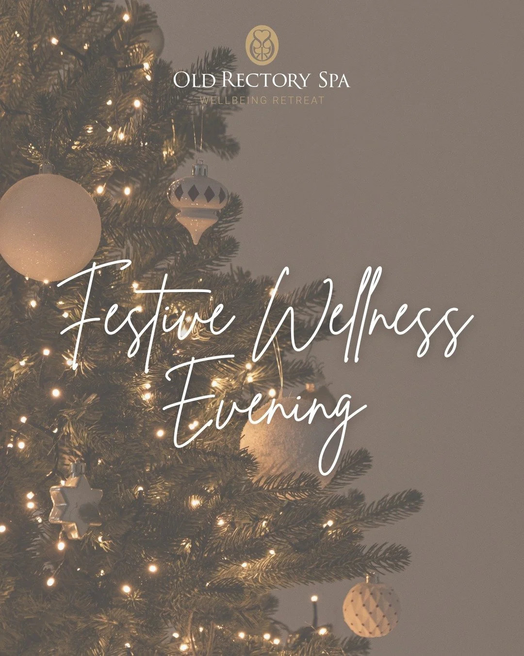 Before the to-do lists, celebrations, and Christmas chaos take over, we&rsquo;re inviting you to pause, breathe, and take a moment just for you.

We&rsquo;ve got a limited number of tickets left for our Festive Wellness Evening - Thursday 11th Decemb