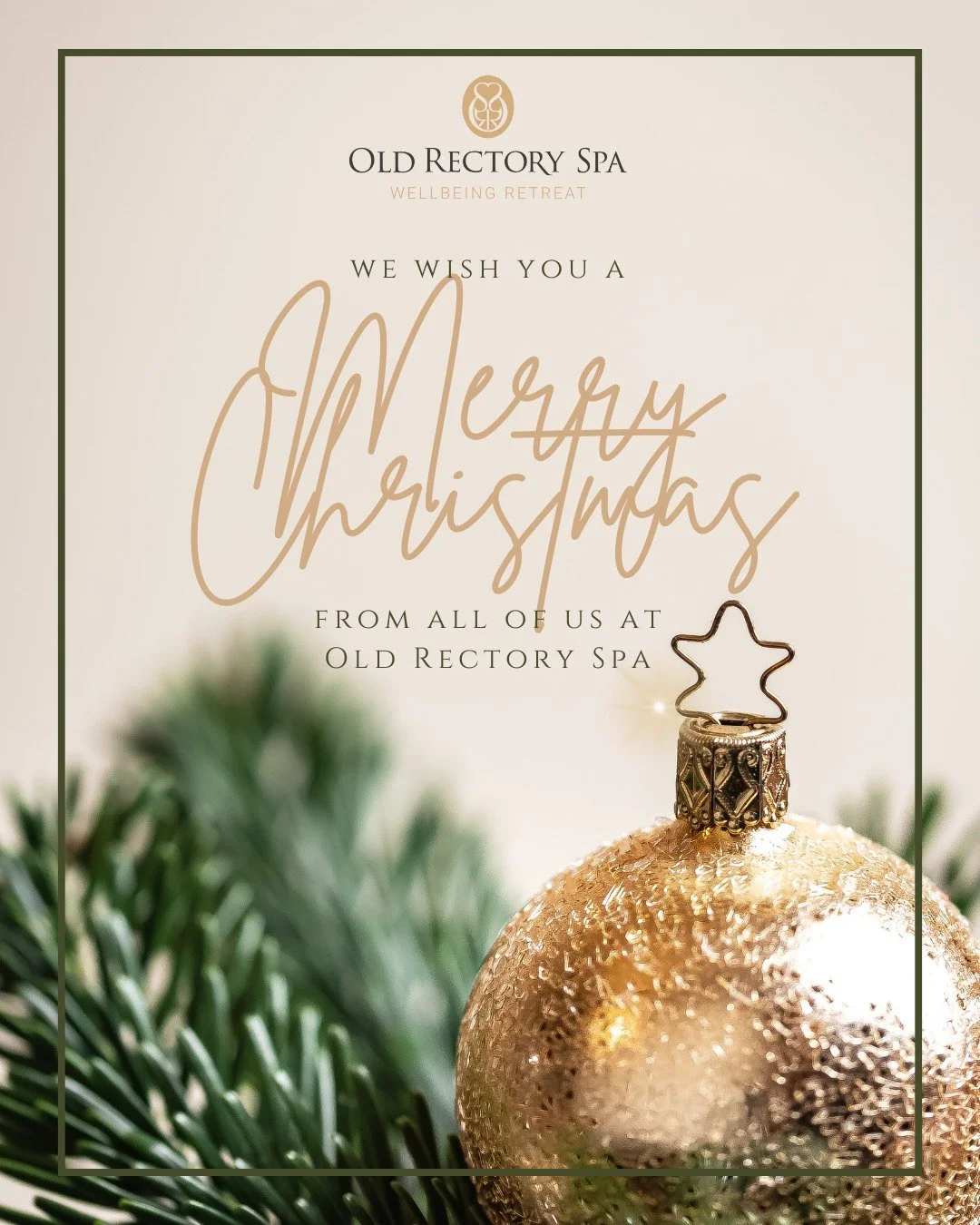 🎄🎅🏻 Wishing you all a very Merry Christmas, from all of us here at Old Rectory Spa 🎅🏻🎄