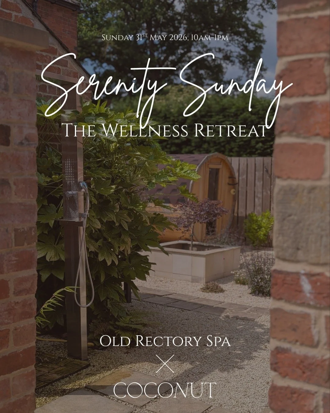 Introducing Serenity Sunday: The Wellness Retreat 🍃

We&rsquo;re delighted to invite you to an exclusive, limited-capacity collaboration with Coconut Wellness Studios, designed to restore, rebalance, and indulge your mind and body.

Join us on Sunda