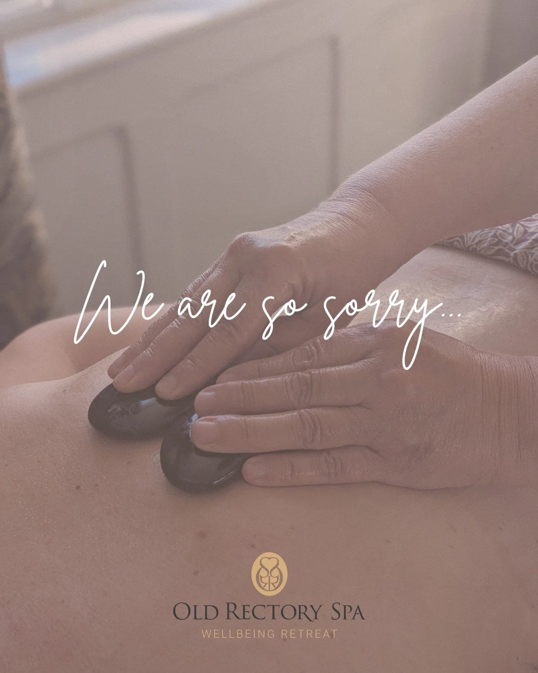 We&rsquo;re so sorry&hellip; 😢

&hellip;if you missed out on a spa slot over the Bank Holiday weekend.

Our diaries were fully occupied with back-to-back pampering appointments all weekend long!

Don&rsquo;t make the same mistake twice - book your n