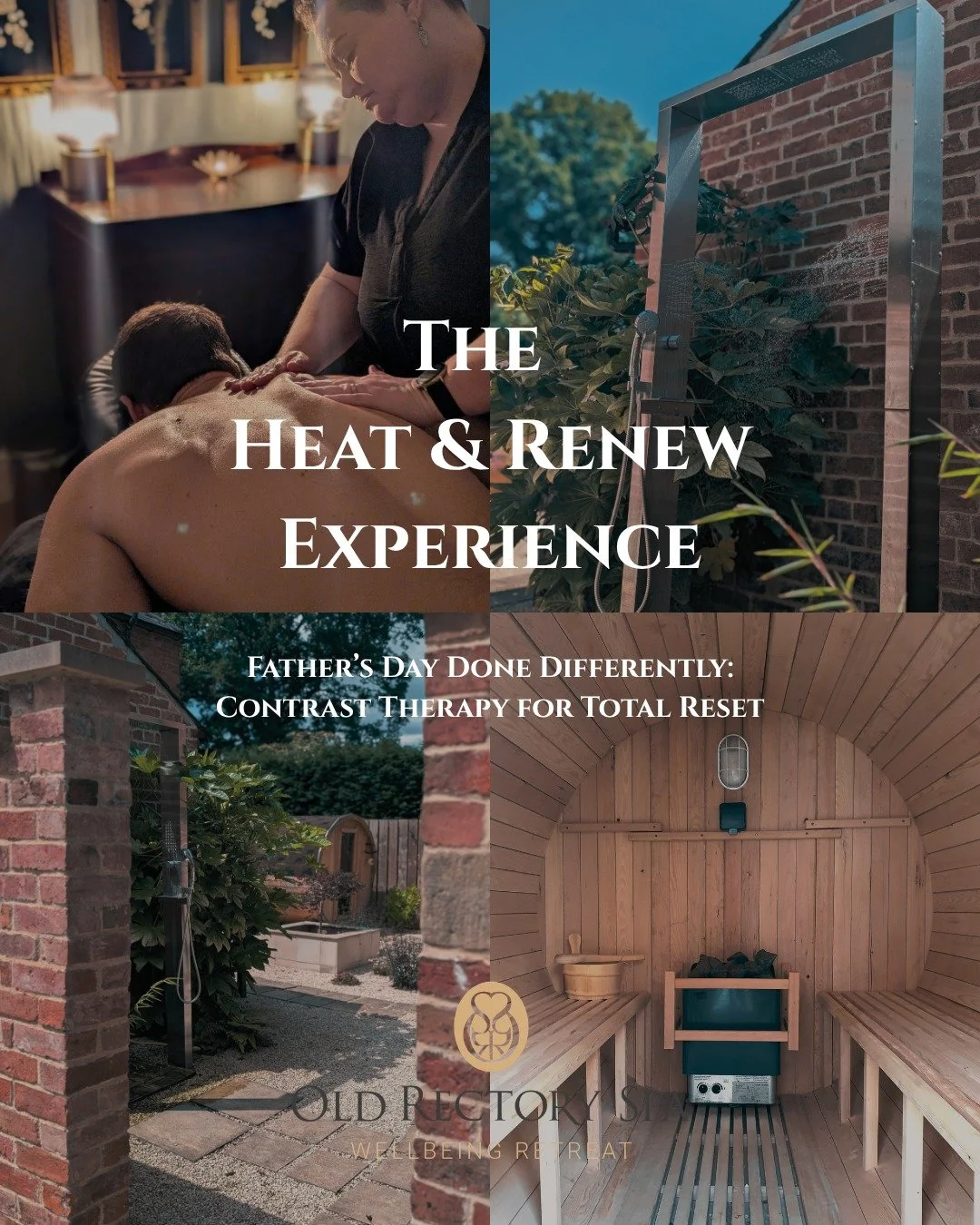 The Heat &amp; Renew Father&rsquo;s Day Gift Experience

&pound;50 | 55 minutes total

The perfect Father&rsquo;s Day gift experience for Dad to enjoy some well-earned time out, unwind and fully reset.

Start with a 25 minute Back, Neck &amp; Shoulde