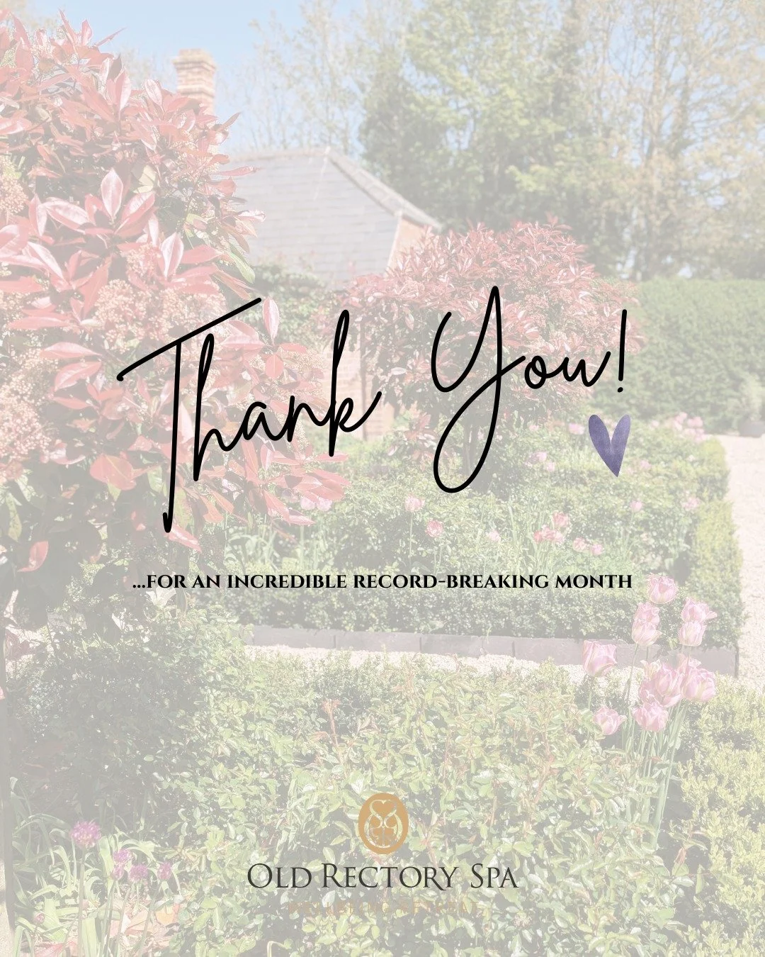 A heartfelt thank you to everyone who visited us throughout April and made it our busiest month to date. It&rsquo;s so wonderful to see more people embracing the importance of self-care, taking a well-deserved moment to slow down and recharge.

We&rs