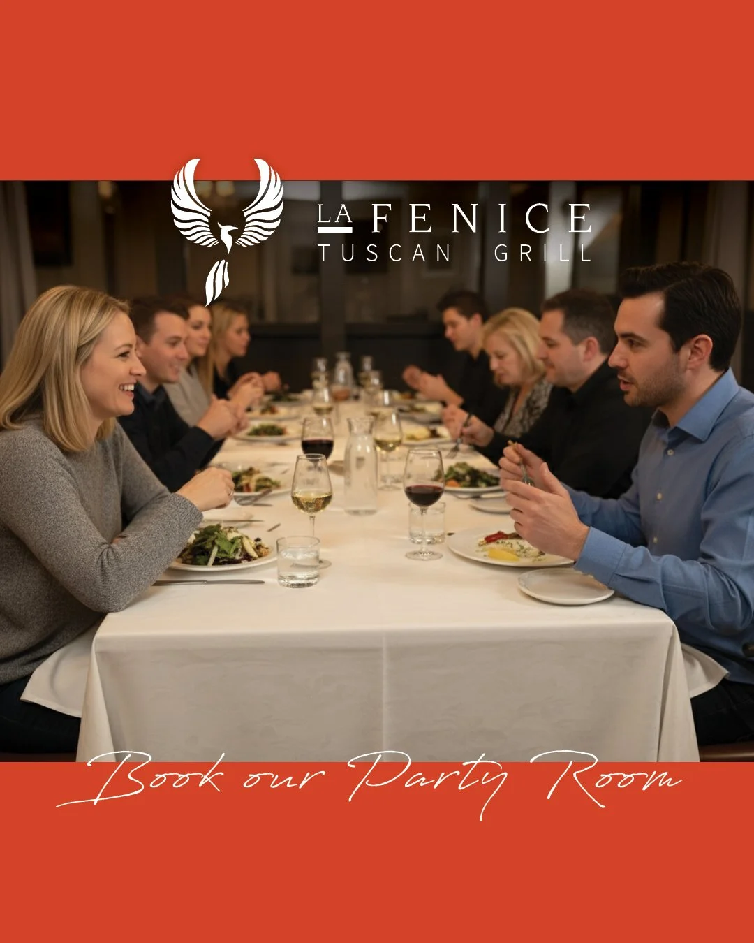 Is that snow coming in the forecast? Break out your calendar and get planning on your end of year celebrations! Reserve our private dining room for groups up to 30 people or rent out our full space to feed up to 100!

Let&rsquo;s make your holiday or