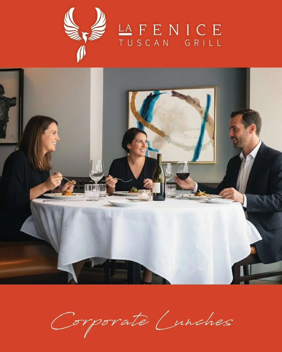 Visit La Fenice at 319 King St W for an elevated corporate lunch that means big business. Treat clients and coworkers (and yourself!) to a lunch that goes far beyond a burger. A short walk from Toronto&rsquo;s iconic Financial District, skip past the