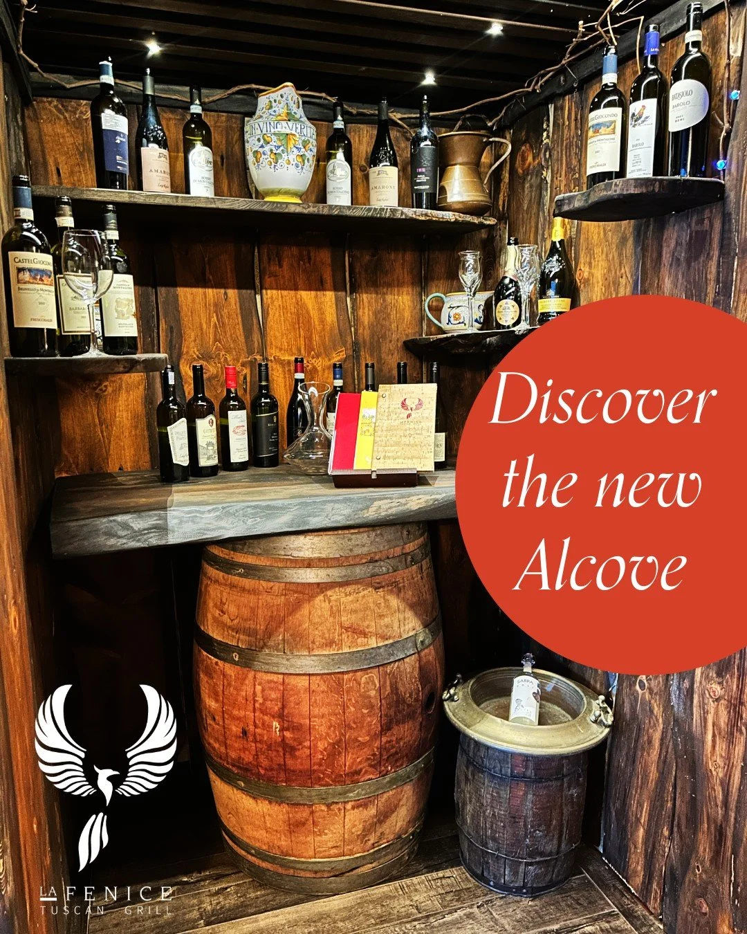 As the crisp autumn air arrives, finding a cozy and welcoming space becomes the perfect way to spend time. To celebrate the changing season, La Fenice is proud to showcase the new Alcove: a beautifully crafted display featuring a carefully curated se