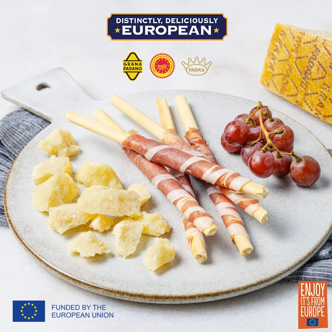Bring a taste of Europe to your table with our limited-time menu, featuring a selection of dishes that showcase the authentic flavours of Grana Padano PDO cheese and Prosciutto di Parma PDO through the Distinctly, Deliciously European program.

#Tast