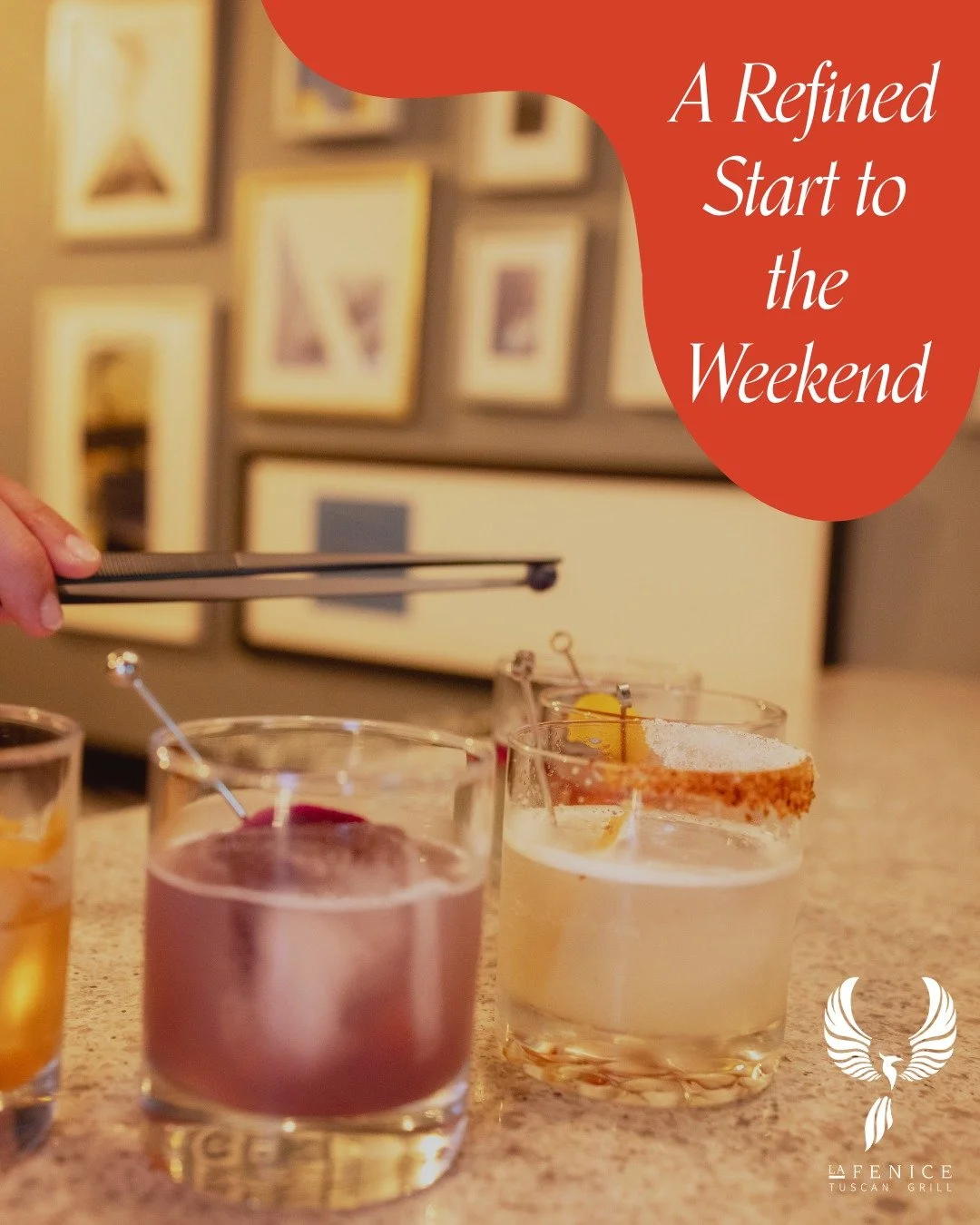 As the busy week comes to a close, stepping into a welcoming and cosy atmosphere is the perfect way to begin the weekend. La Fenice offers a refined retreat to unwind and savour beautifully prepared dishes with authentic flavours. Guests are invited 