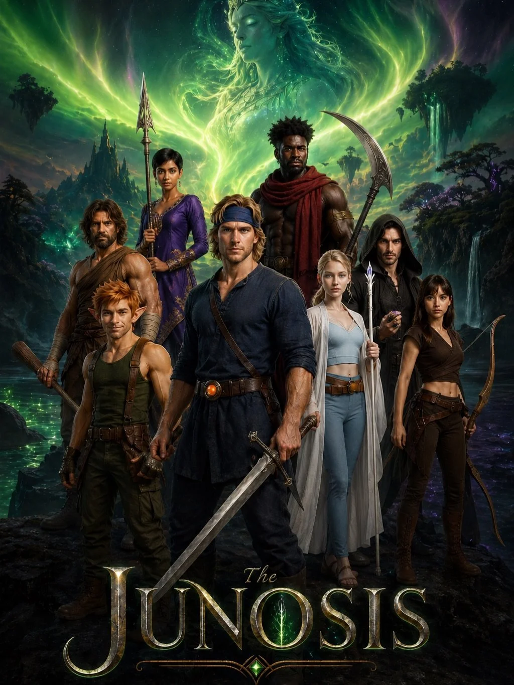 The Junosis Movie Poster, Terra World map current and legacy original