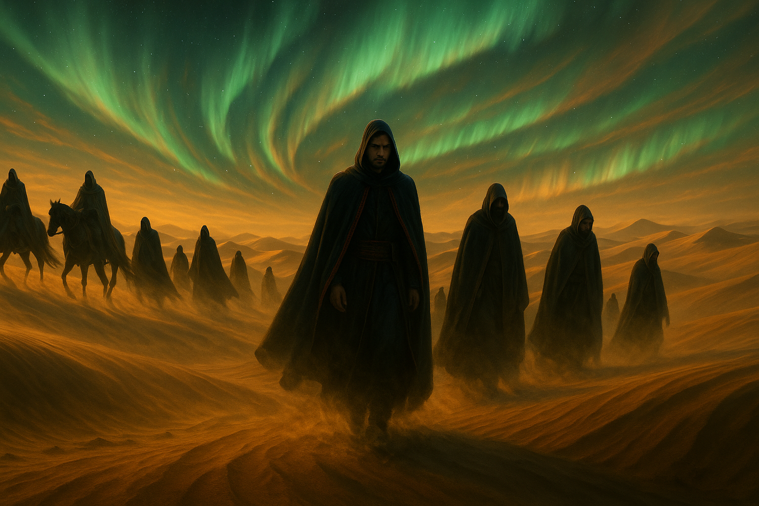 Dominions Traversing Dormon desert green aruroras.png