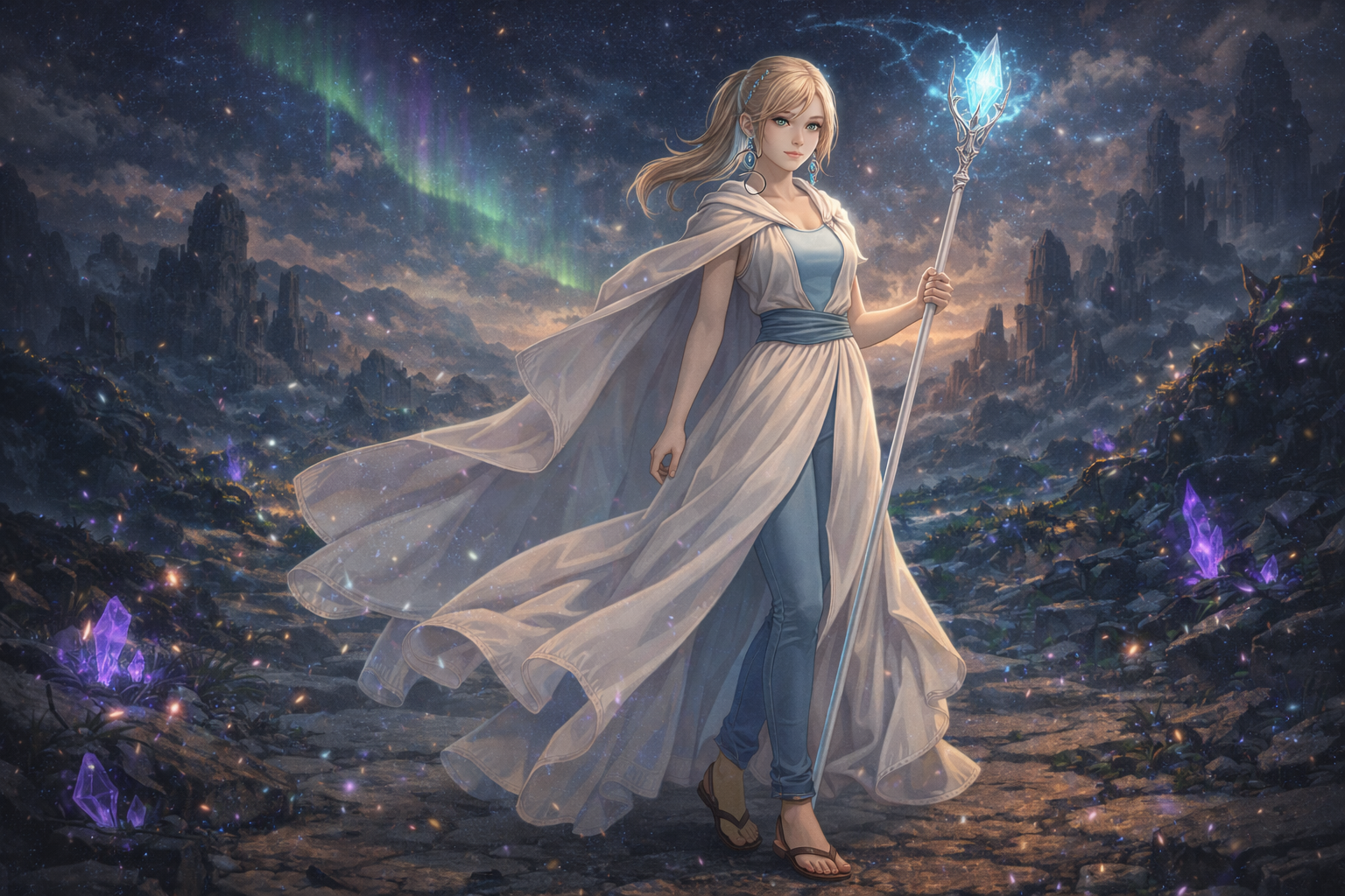 Sorceress Uno in a mystical realm.png