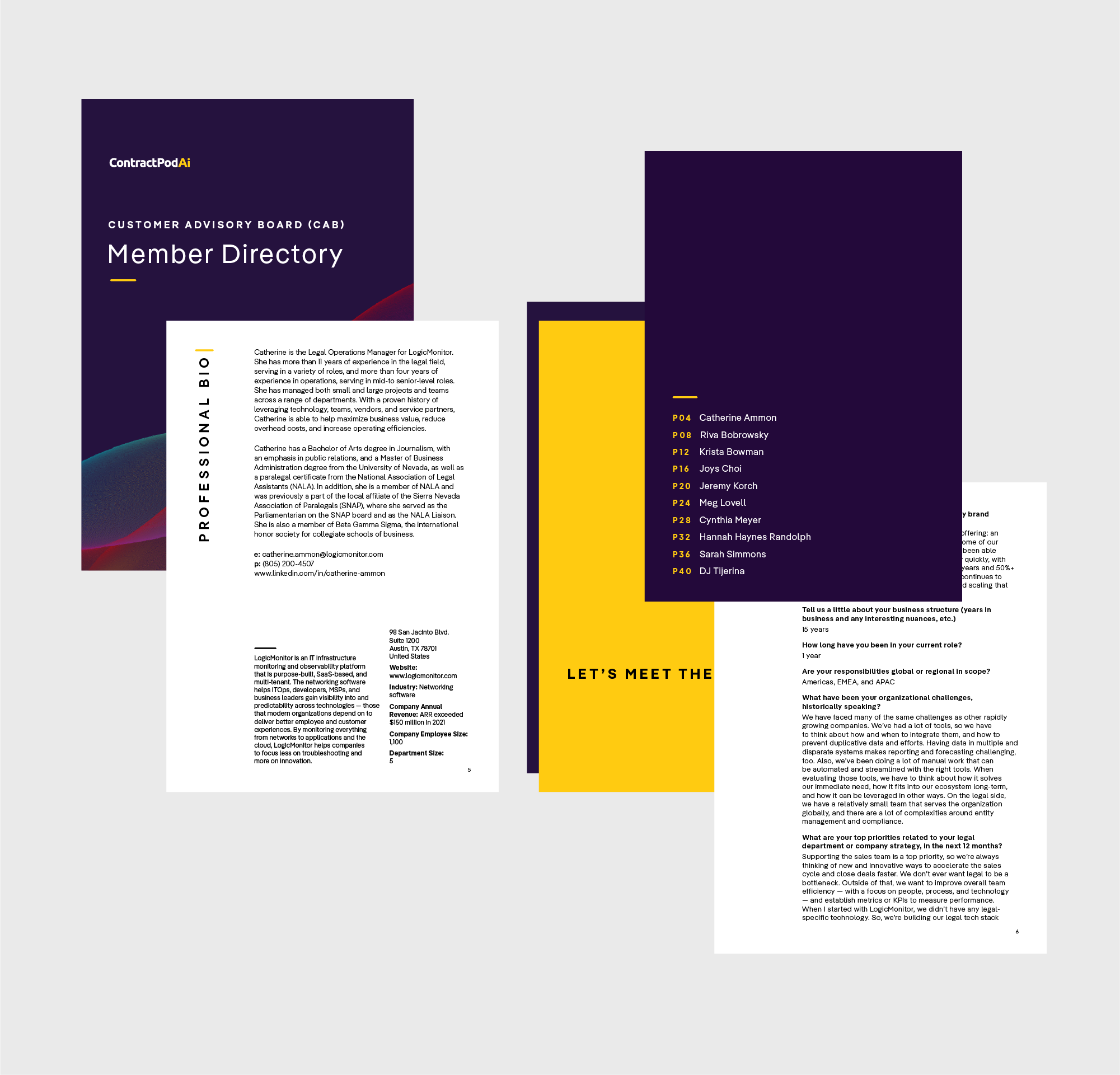 Art direction, print collateral design