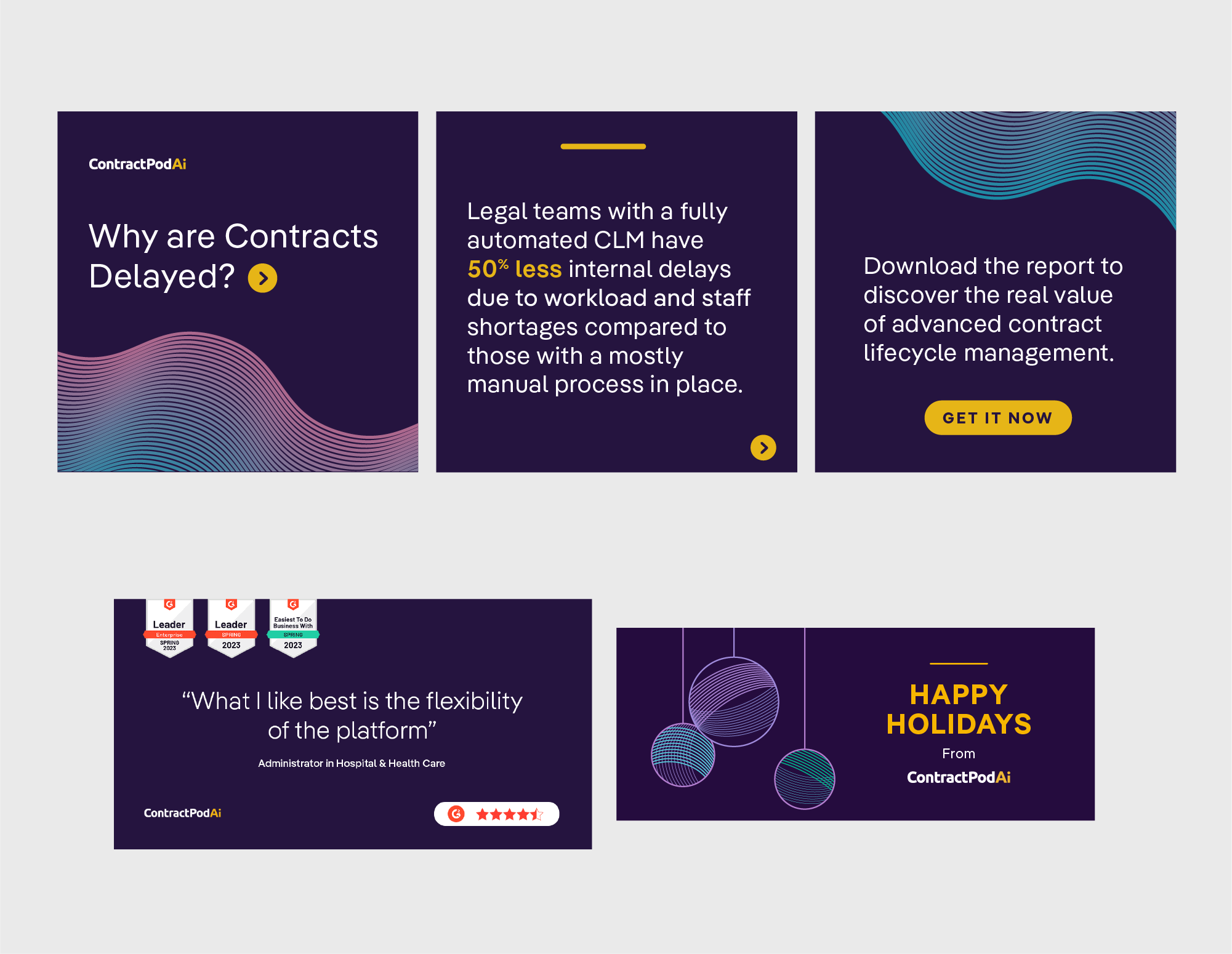 Art direction, branded social media creative