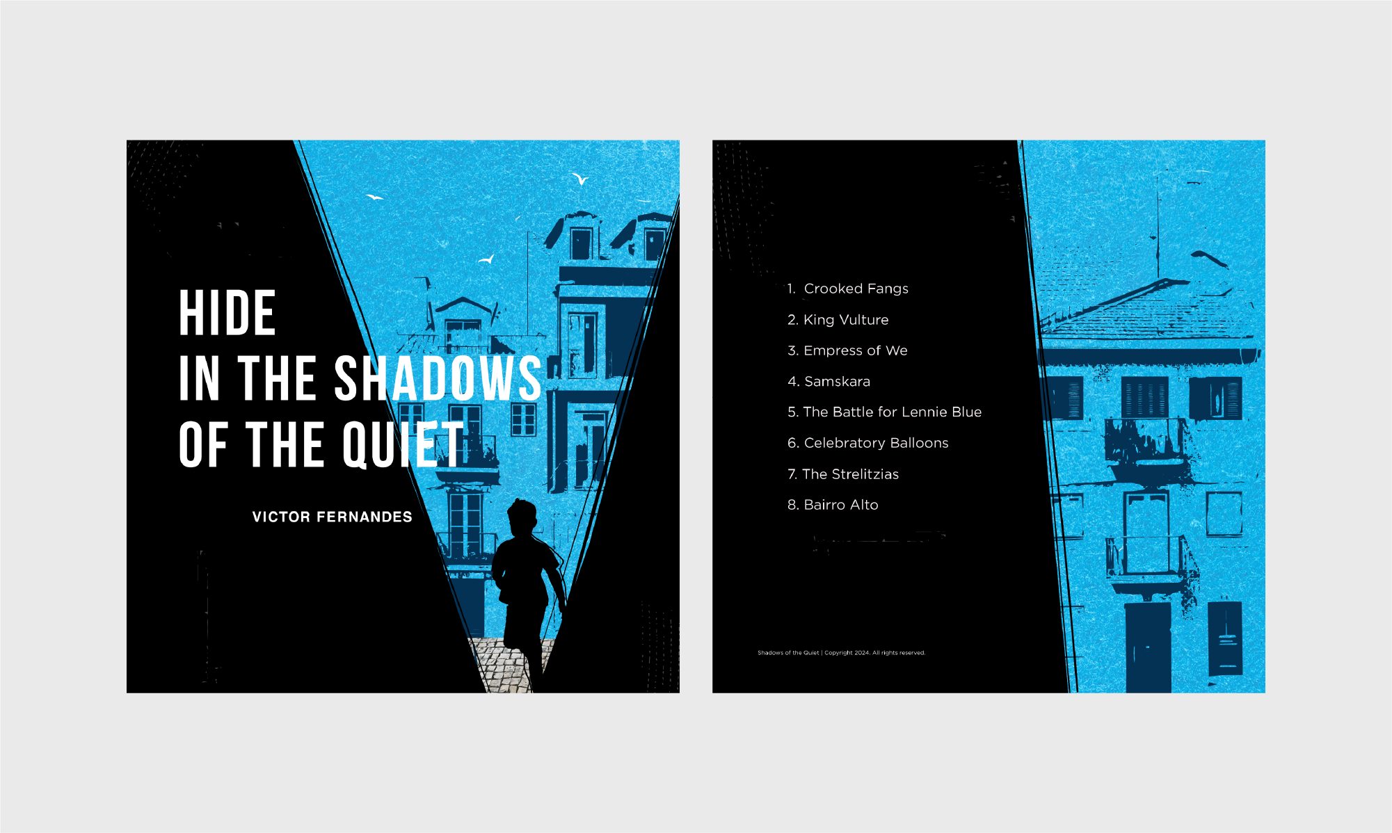 Art direction and design for musician's album cover