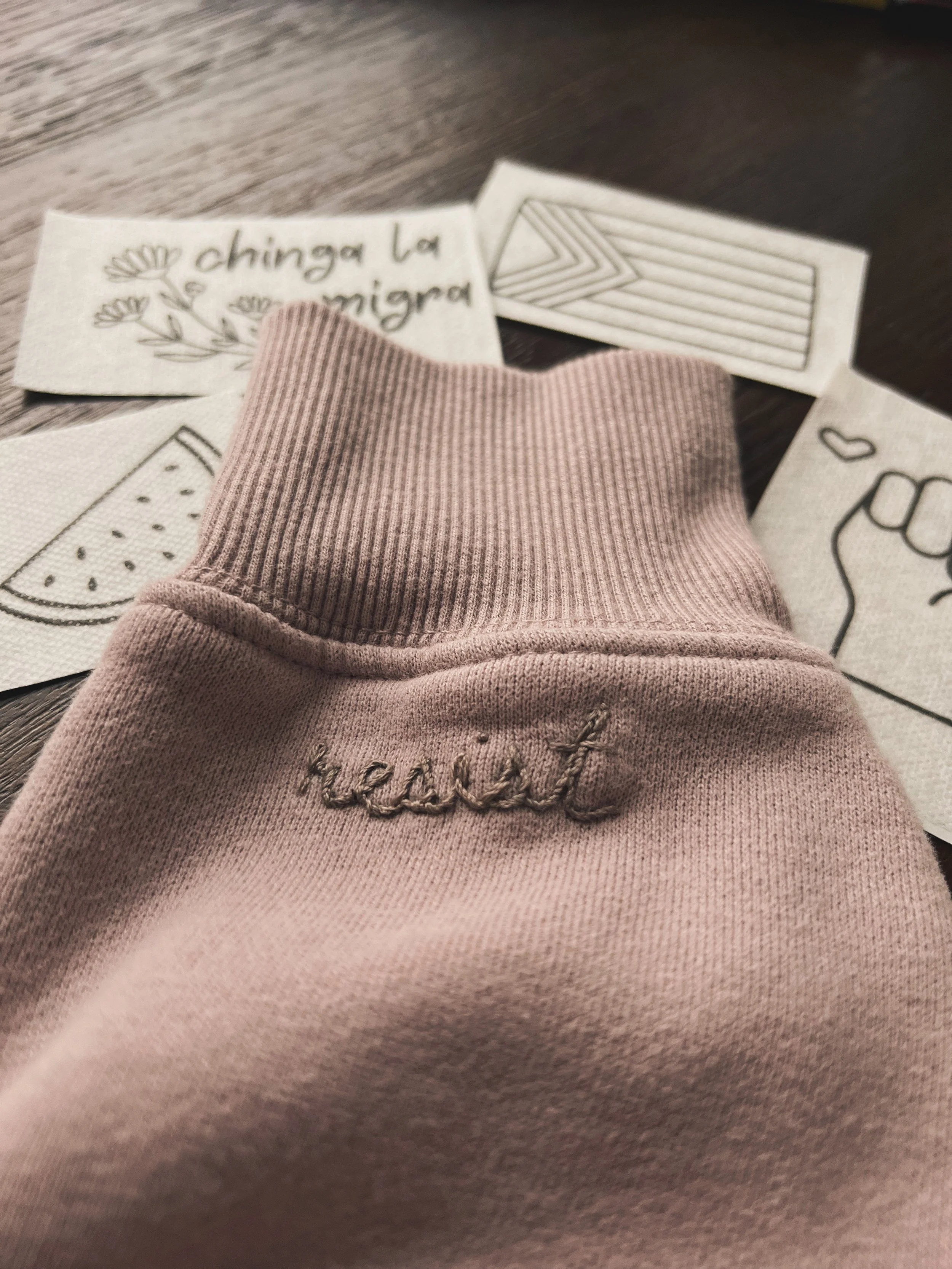 Stickers Get Stitches Protest Starter Pack - Stick & Stitch Embroidery Pattern, Beginner Friendly