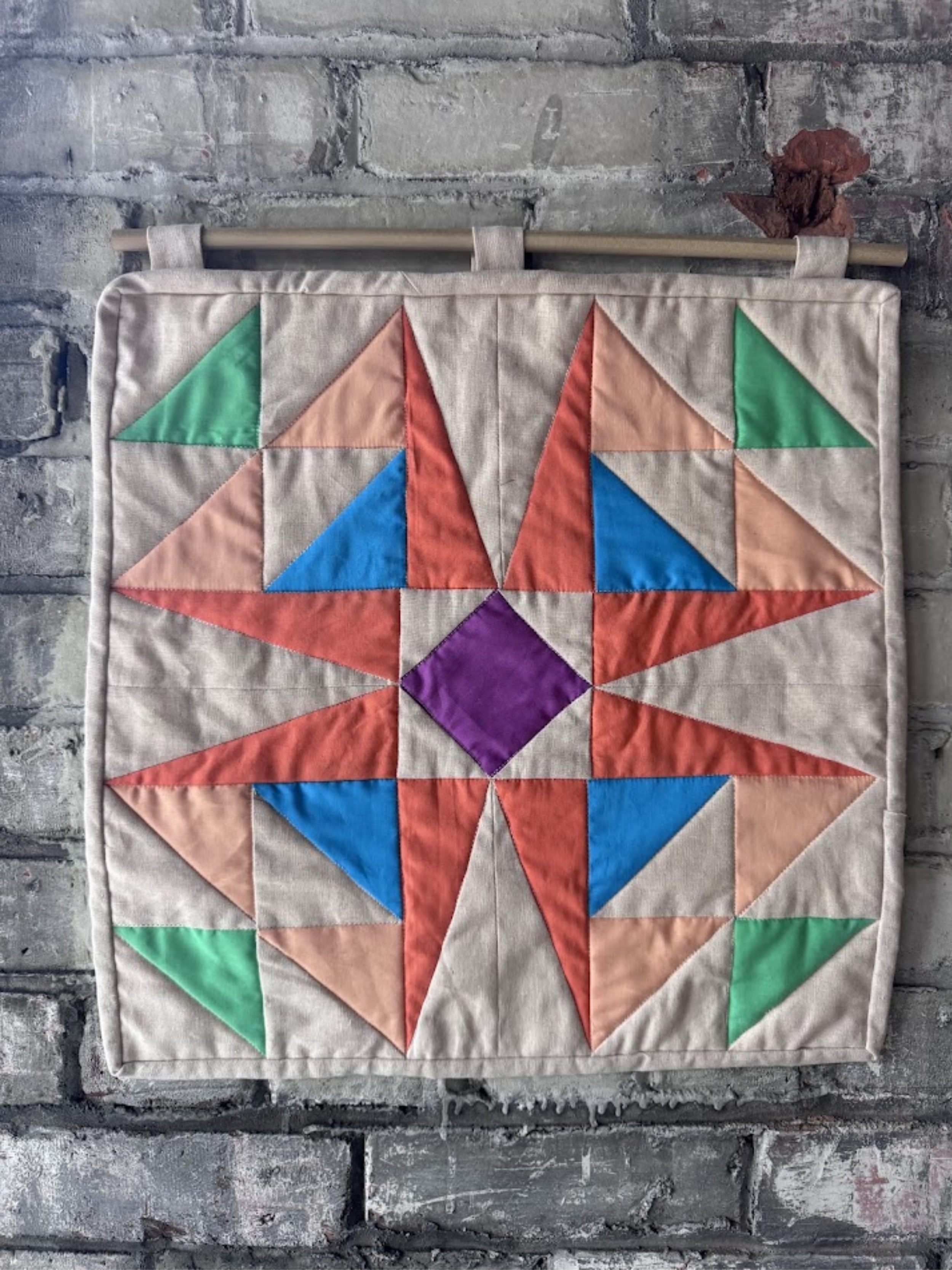 Quilted Wall Hanging - 16"
