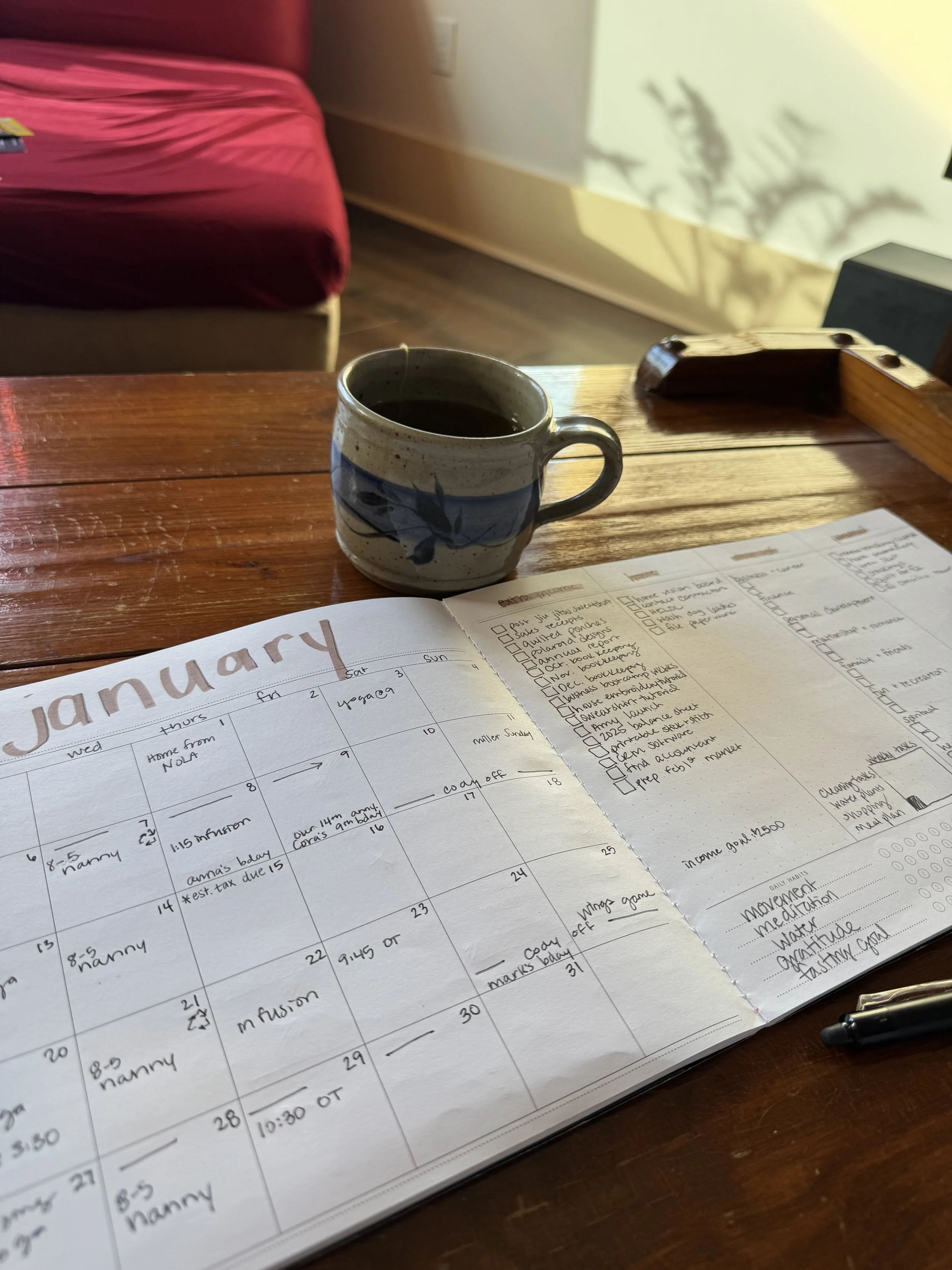 new year, not really a new me