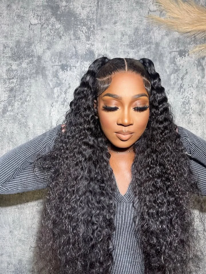 Bounce Deep Wave Lace Frontal Wig