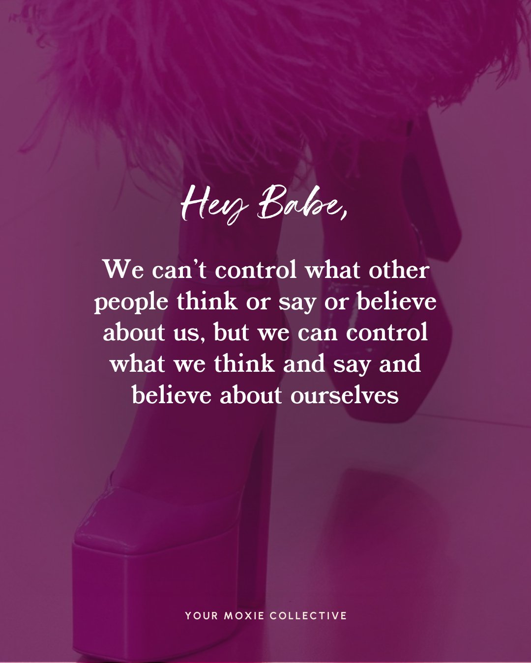 If the way you speak to yourself was the only thing shaping your life&hellip; would you be building yourself up or tearing yourself down? 🤔

What are you thinking, saying, and believing about yourself? Because that&rsquo;s what really matters.

You 