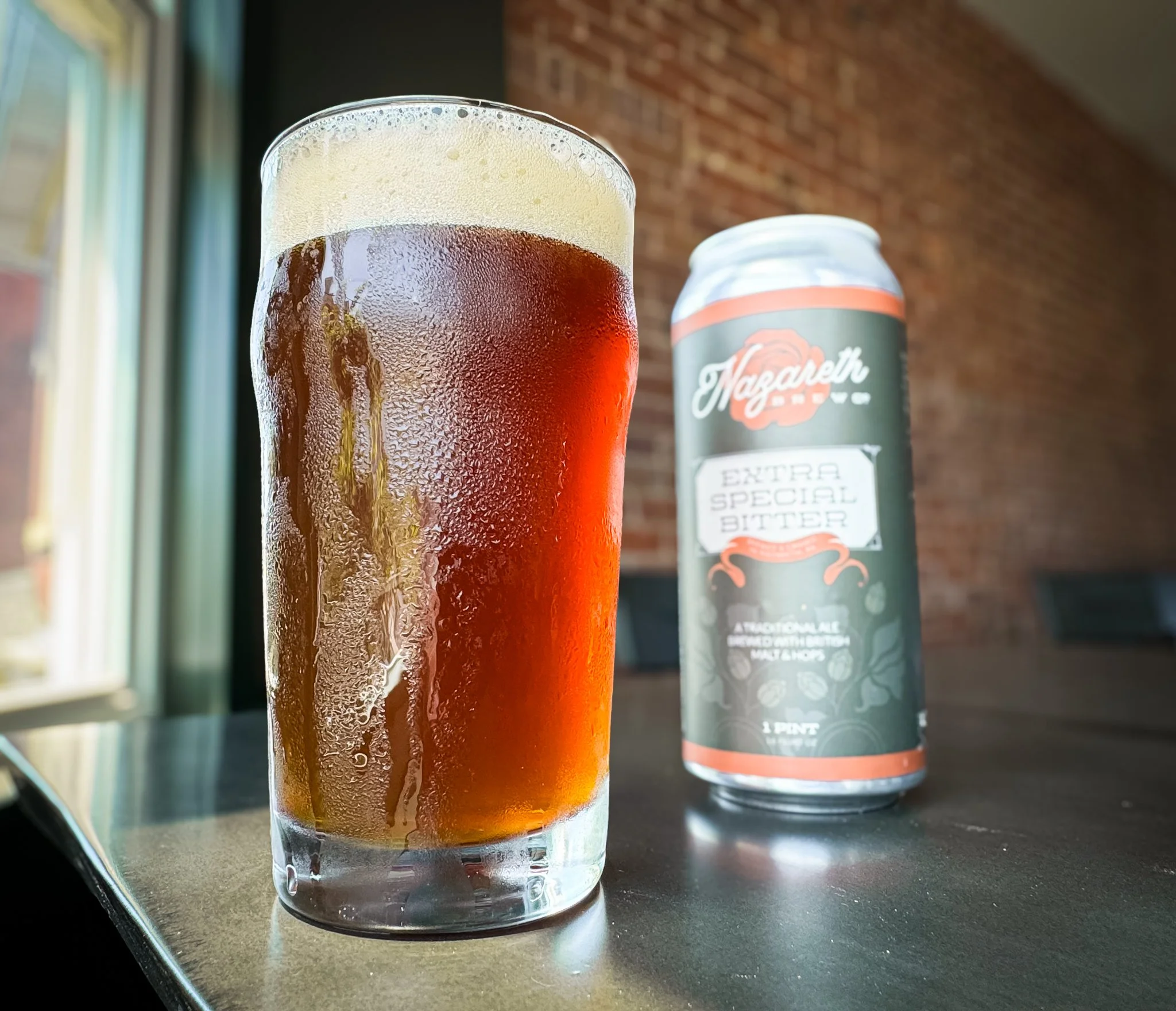 We are up early just like every Saturday!! Doors open at 7:30am for Premier League, brunch at 10am, followed by a full day of college football. Our ESB is pouring cold &mdash; malt-forward with notes of dried fruit and marmalade &mdash; a true Englis