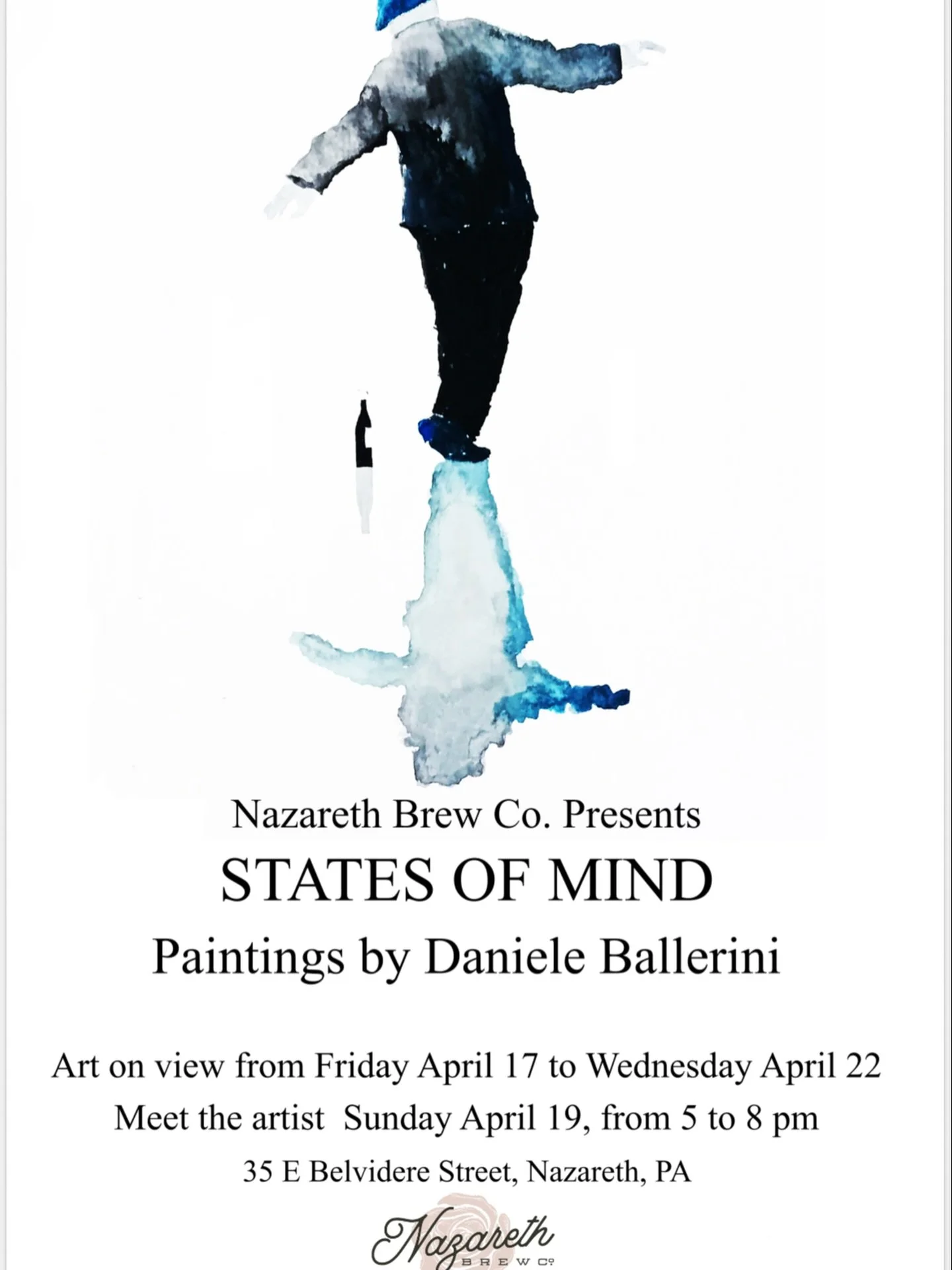 This weekend, we&rsquo;re excited to showcase the work of Daniele Ballerini in our upstairs space 🎨

Stop by the Brew Co. for a bite and a drink, then head upstairs to take in the exhibit. Join us Sunday evening to meet the artist in person🍻