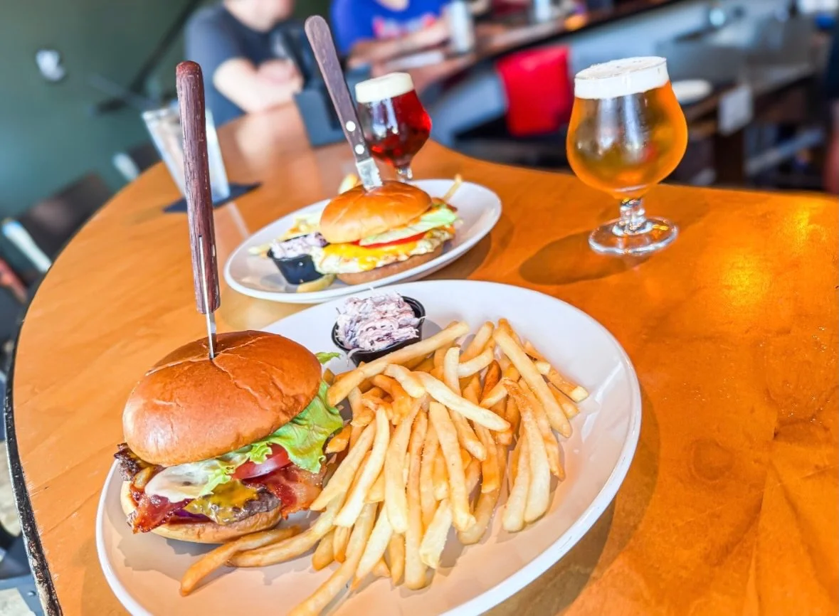 🚨Burger AND a Beer THURSDAYS!!🍺🍔

Starting NEXT WEEK &mdash; Burger and Beer for $16! Order our American Burger or a Grilled Chicken Sandwich + a 12 oz. pour of your favorite Nazareth Brew Co. beer 🍻 

Every Thursday, ALL day. 11am until close. 

