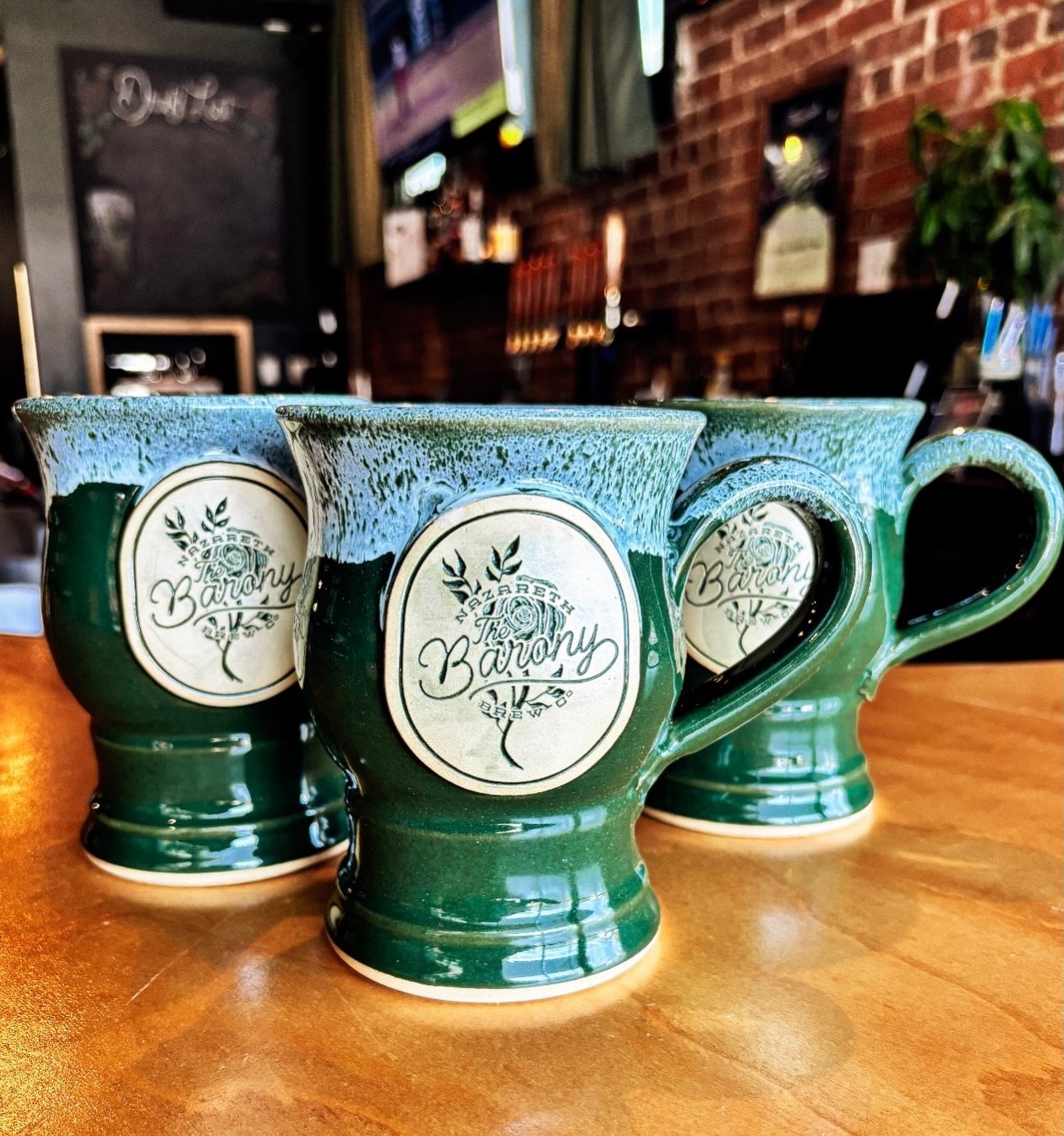 🍺The NEW Mugs are in and Barony Memberships are now open to the public! Sign up today and get all the perks through 2026 🍻

🎉 Then join us on Sunday, July 26 from 6&ndash;9 PM as we celebrate one year of Nazareth Brew Co. with an anniversary party