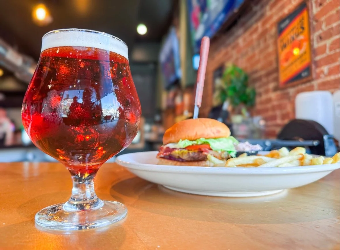 Burger AND a Beer Thursday is here🍺🍔

Order our American Burger or a Grilled Chicken Sandwich + a 12 oz. pour for $16 🍻 

We&rsquo;re running this special every week from Open to Close, so stop by for lunch or dinner! We open at 11:00 AM this morn