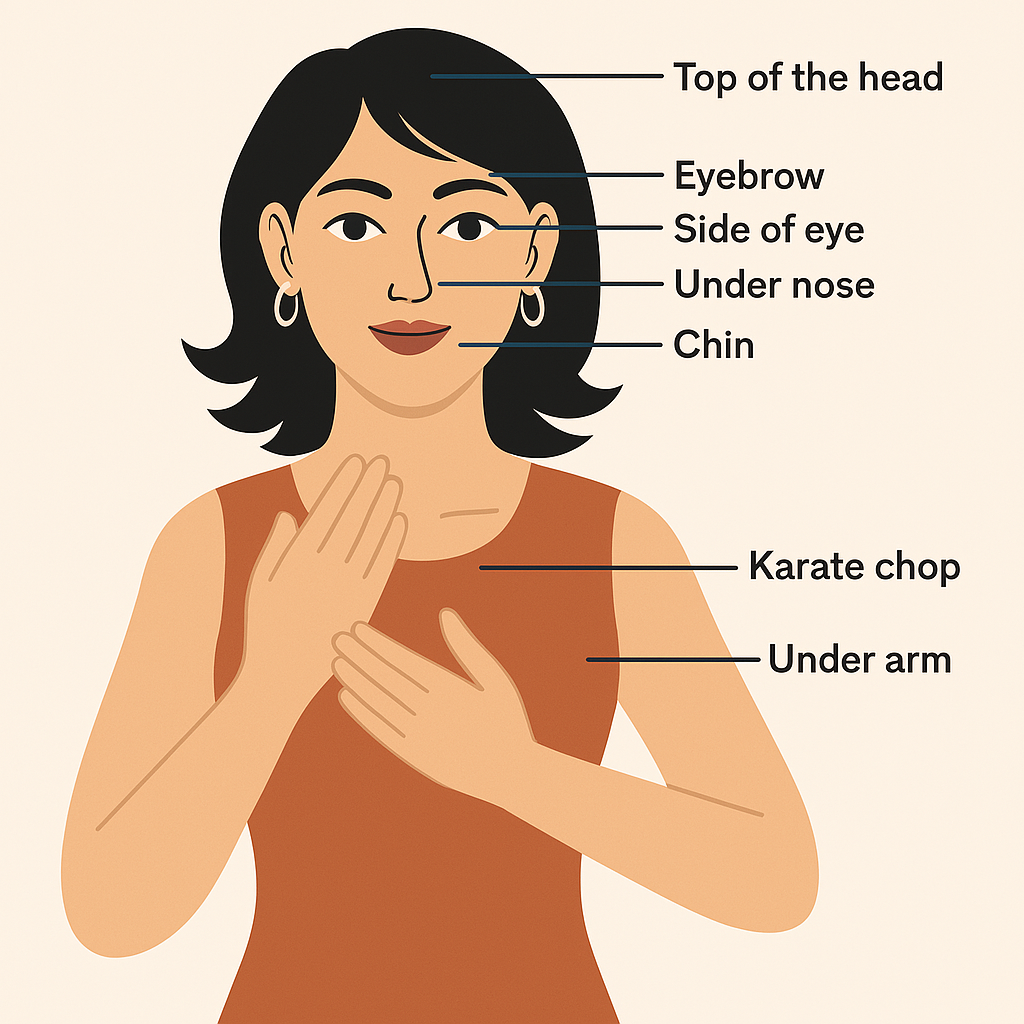 TAPPING  AWAY  YOUR  STRESS