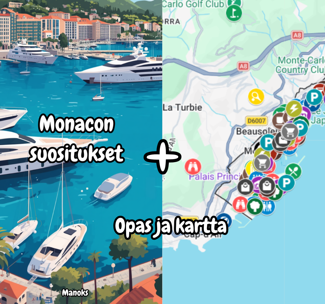 Monaco PDF-opas + kartta