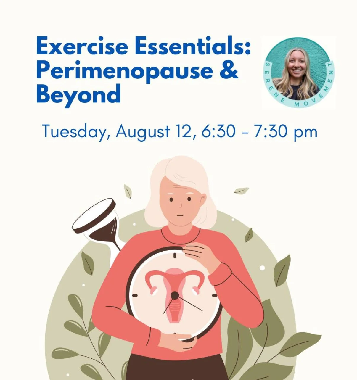 Education Workshop Exercise Essentials: Perimenopause & Beyond