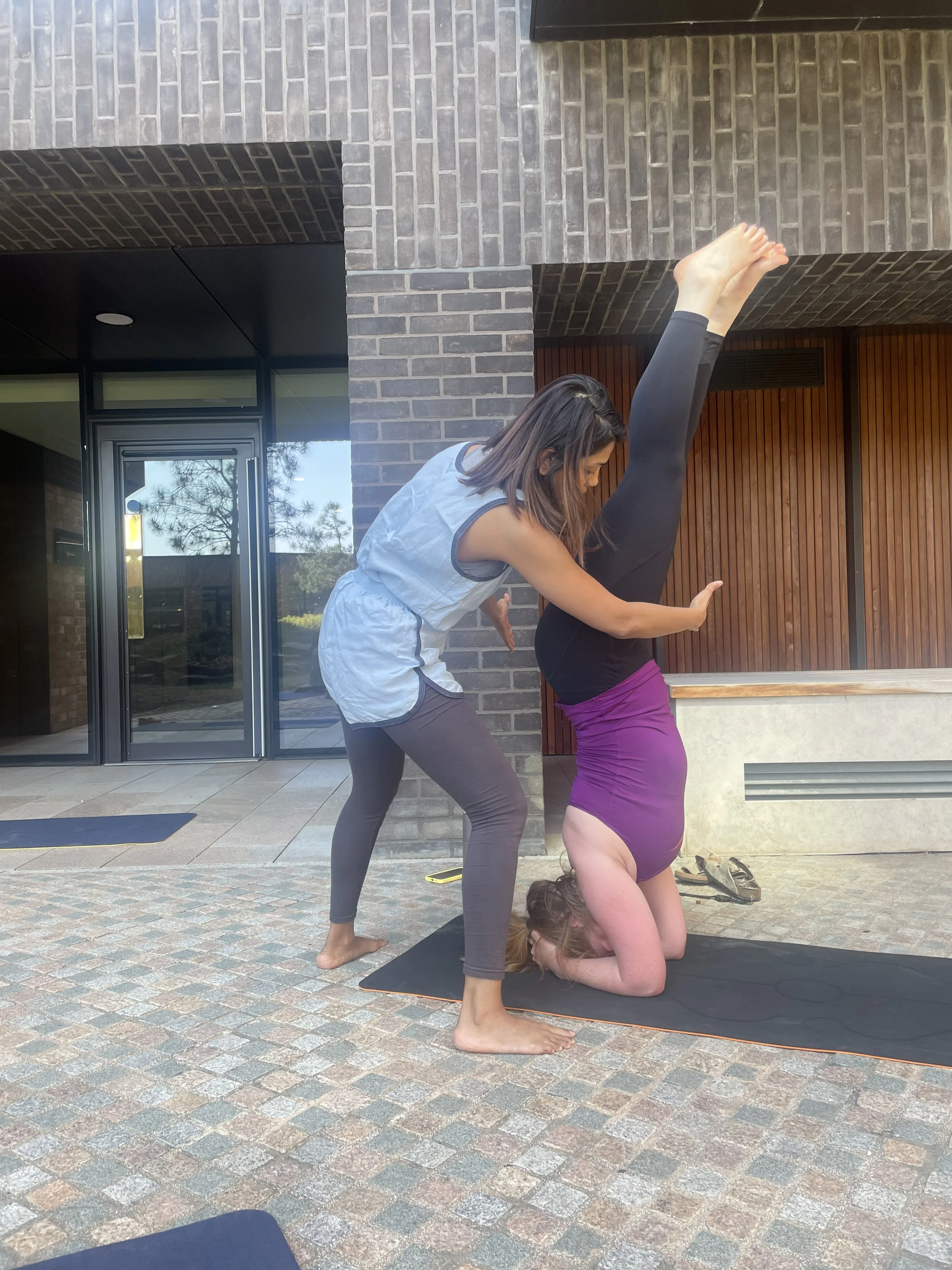 Surrendering Through Shirshasana: A Journey from Student to Teacher