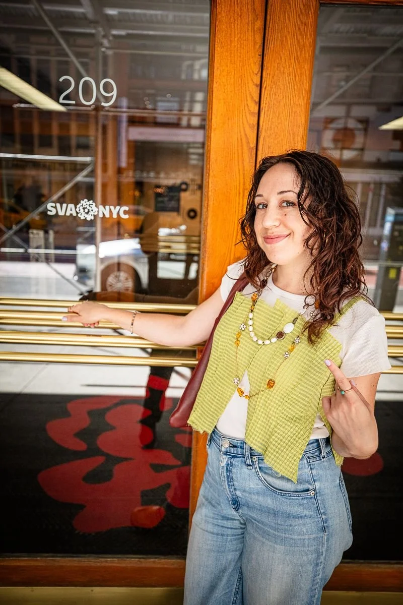 Anna at SVA, East 23rd Street building