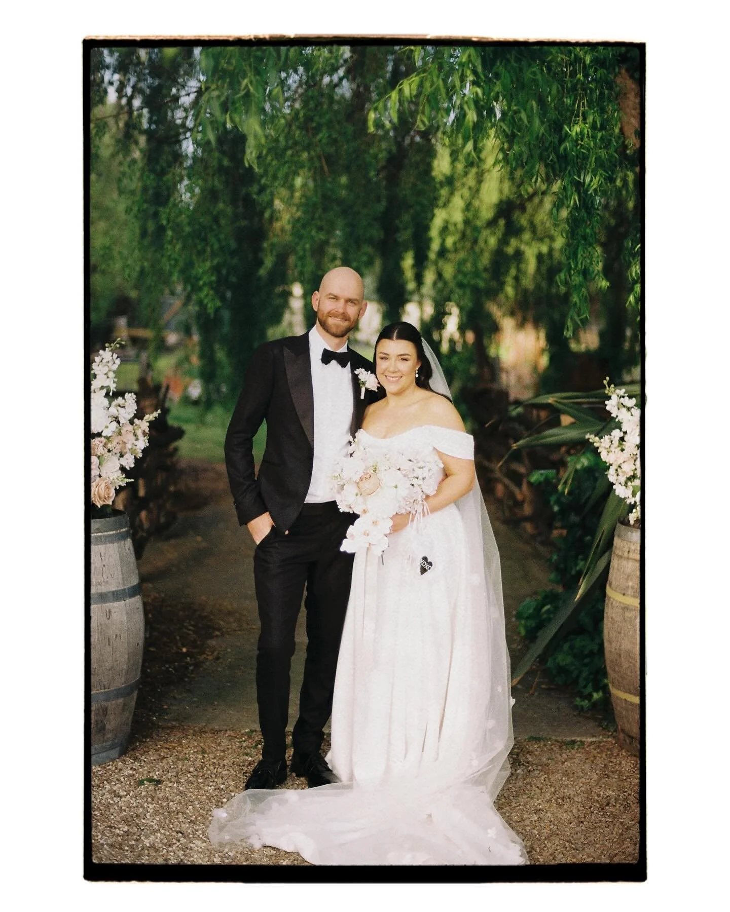 Some film photos from Amy &amp; Jacob&rsquo;s day ✌️