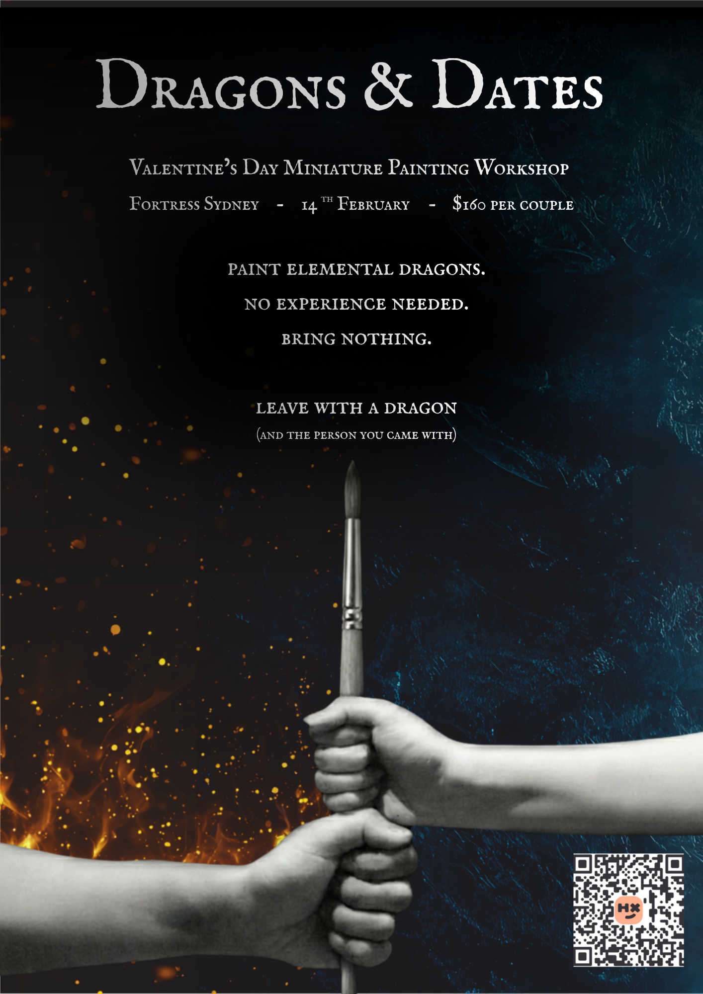 February - Valentine’s Day Miniature Painting Workshop