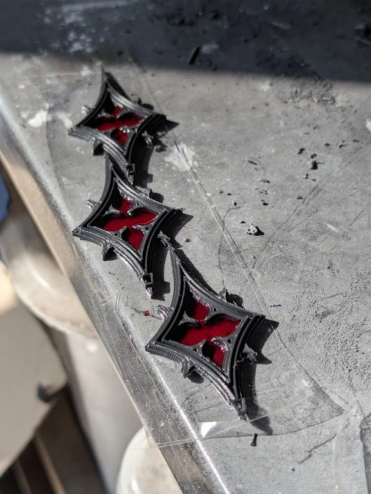Fourfold Gothic Tracery Pendant