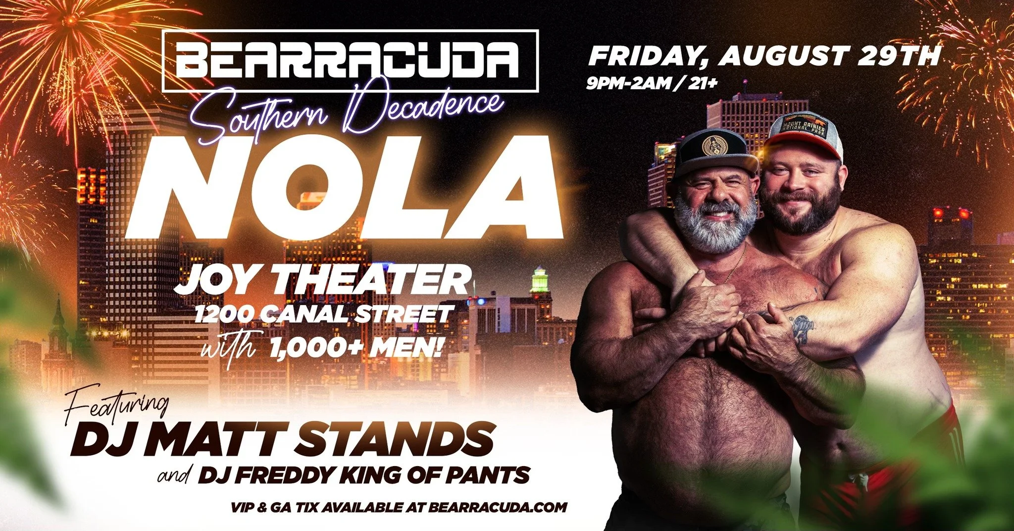 Bearracuda Southern Decadence 2025 (Attending)