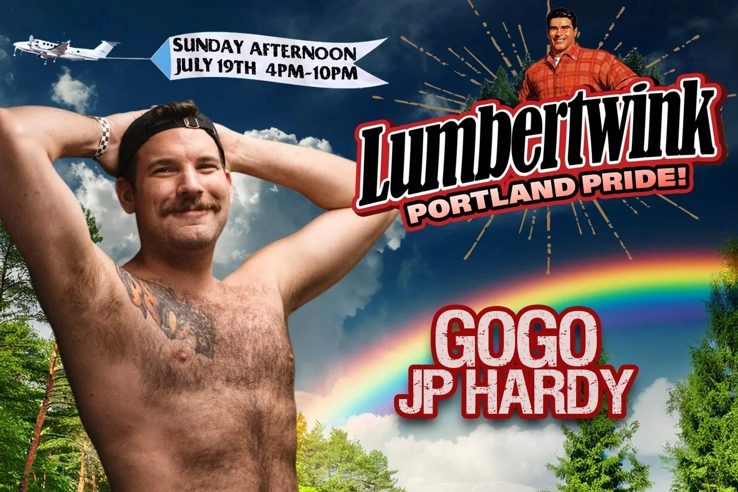 Lumbertwink Plaid Patio PRIDE