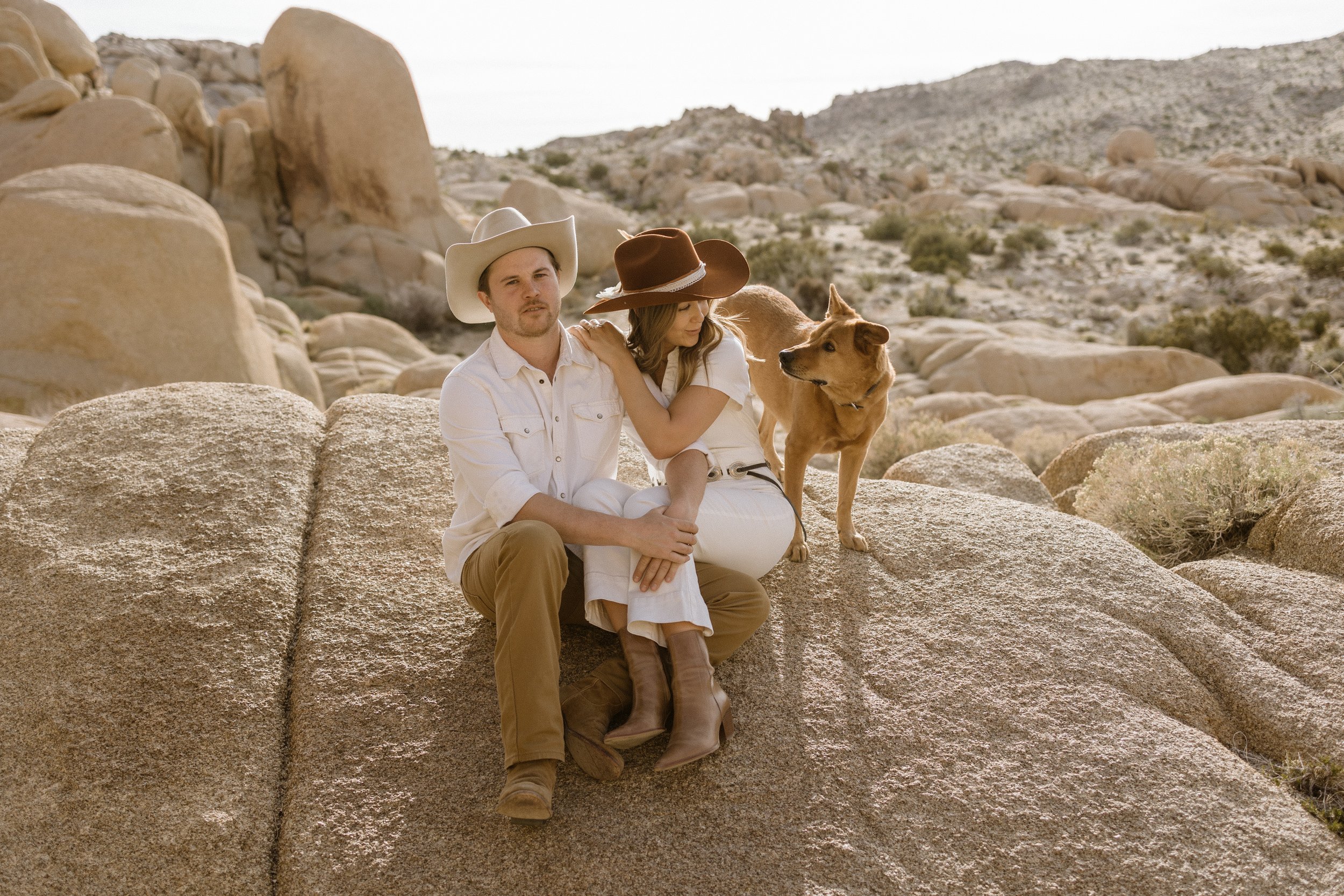 Joshua Tree Engagement Shoot: Split Rock Loop Trail