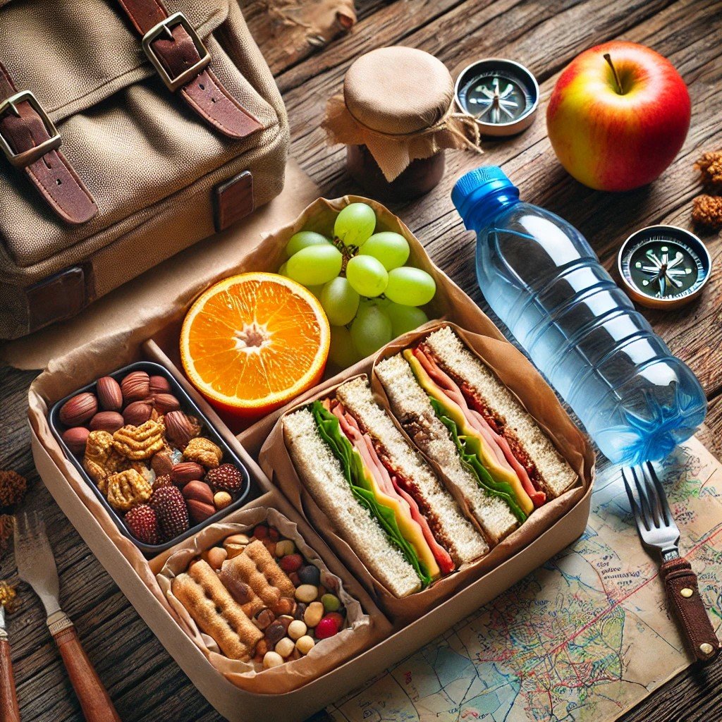 A full-filling pack lunch and snacks