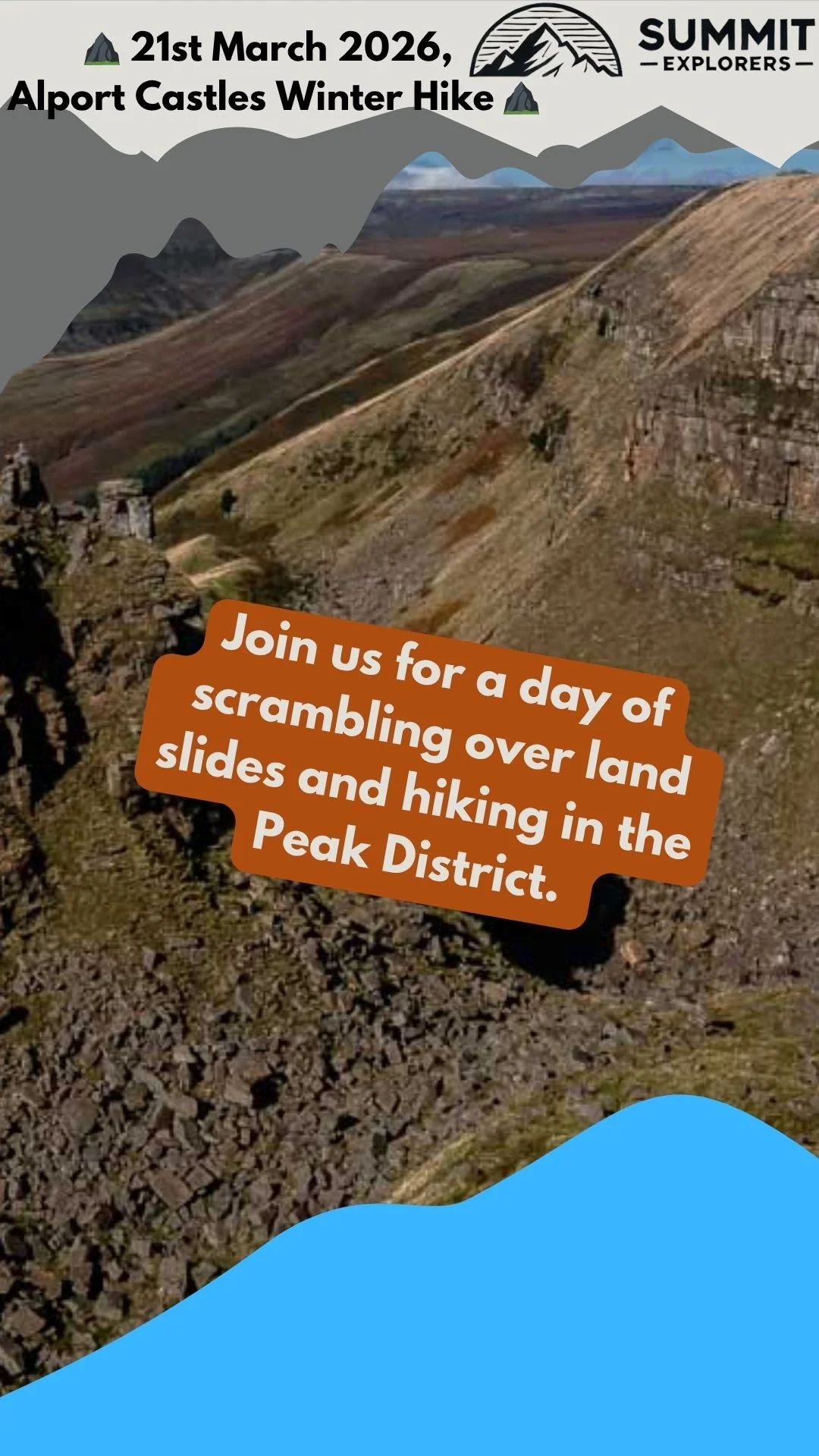 21st March 2026, Alport Castles Winter Hike